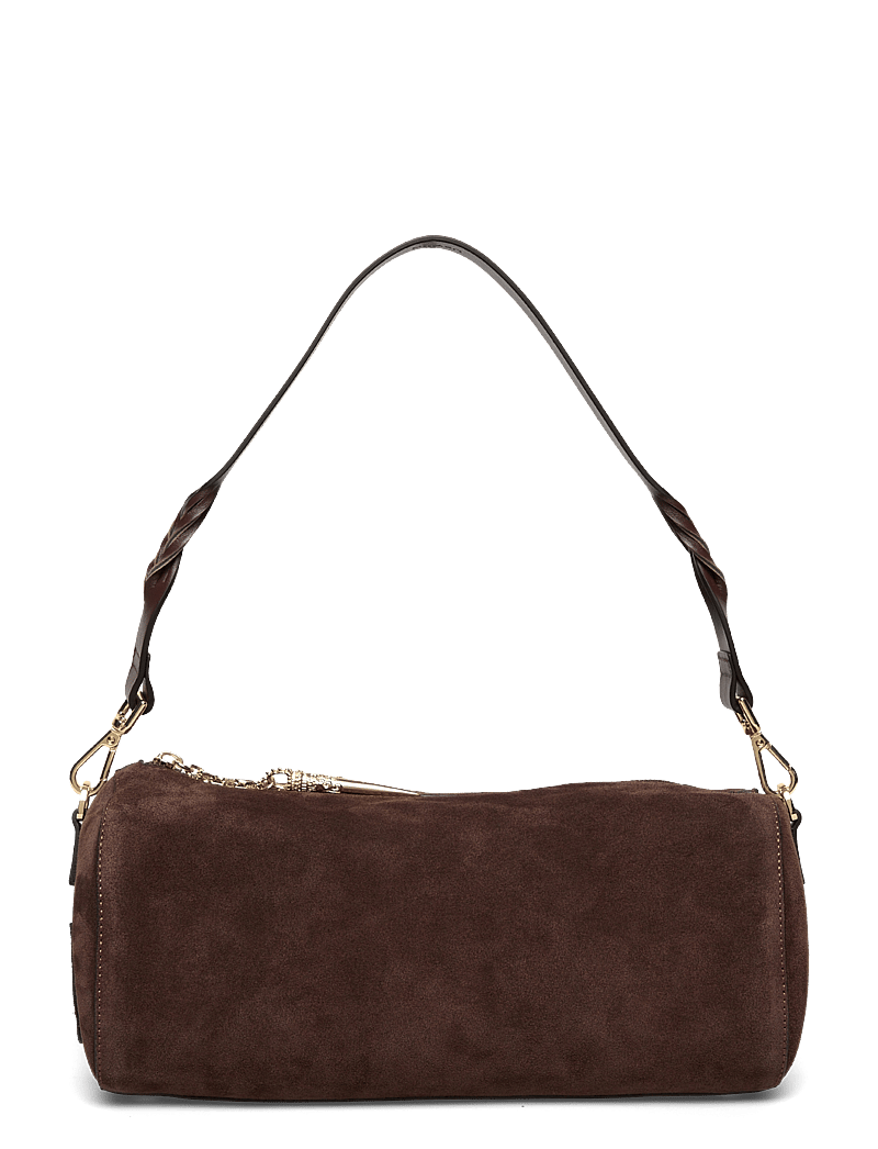 ba&sh - BAG M SUEDE BENI - torby na ramię - choco - 0