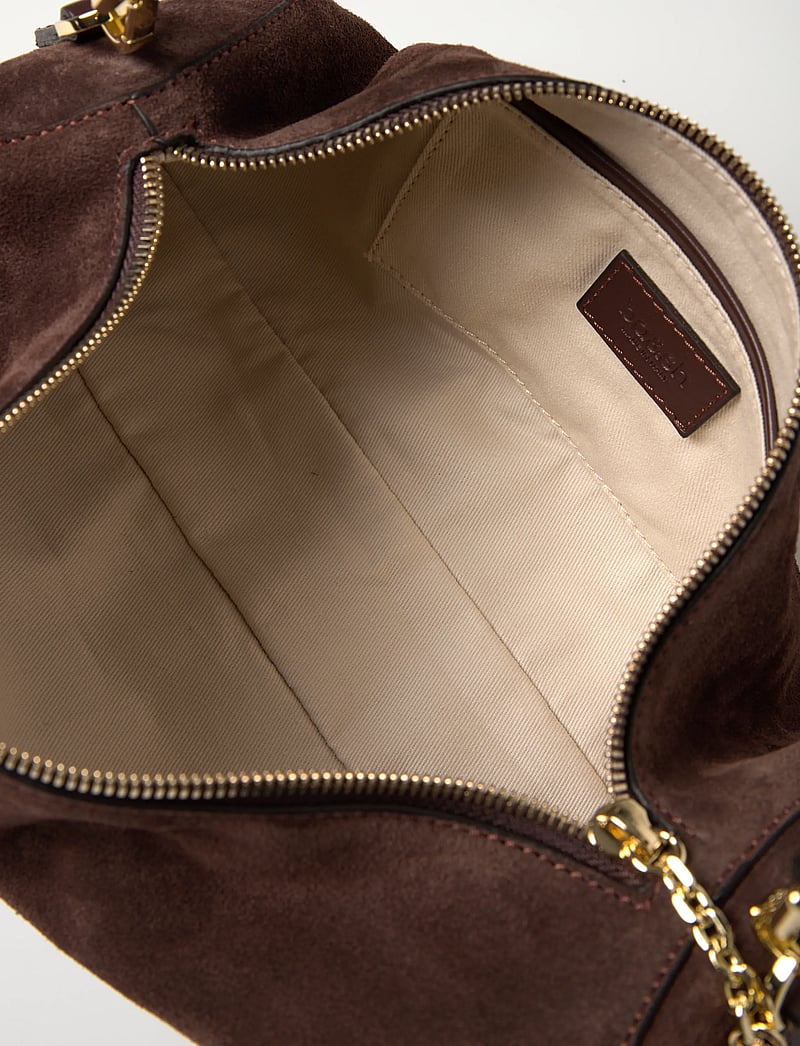 ba&sh - BAG M SUEDE BENI - torby na ramię - choco - 5