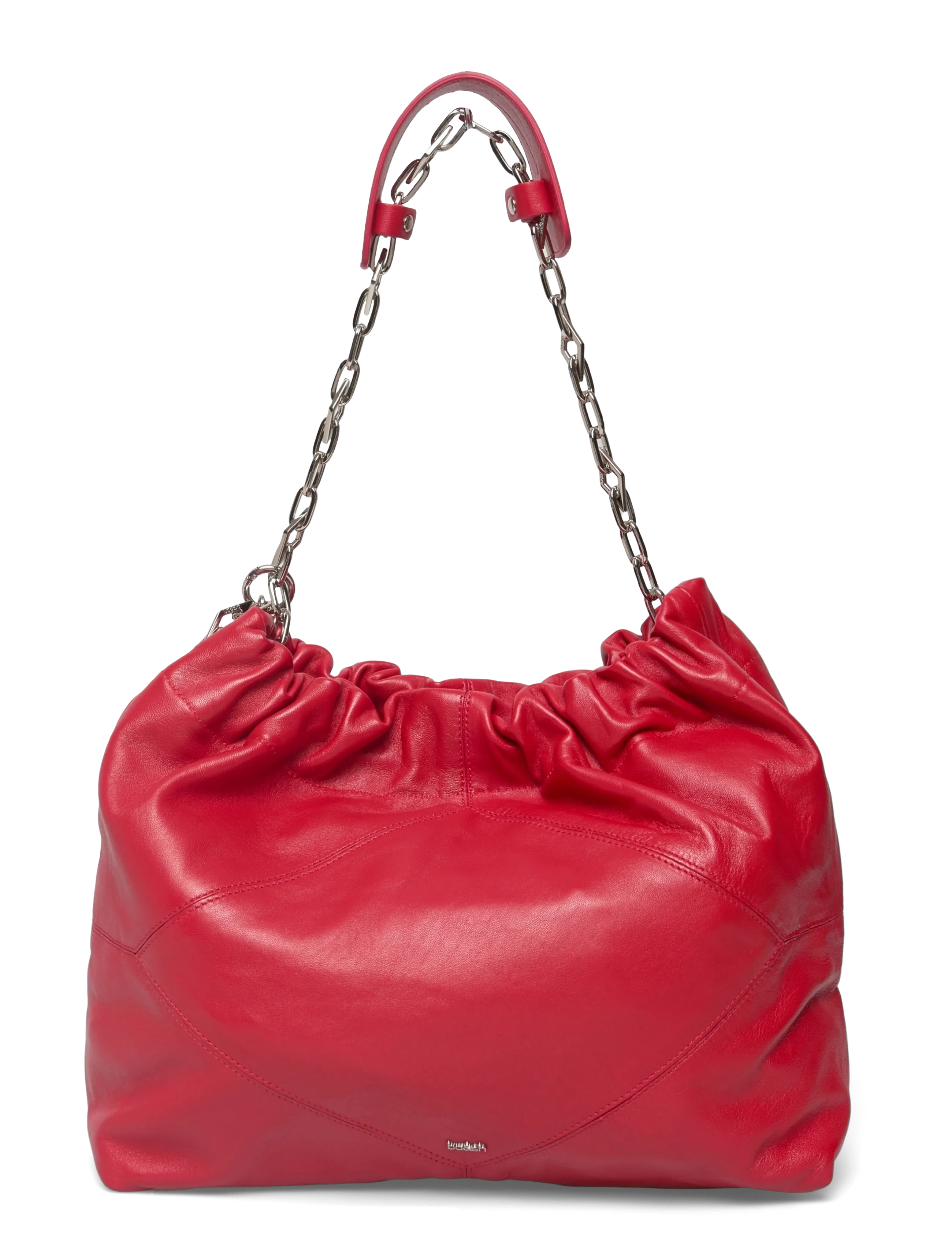 ba&sh - SAC M NAPPA JUNE TOTE - kotid - red - 2