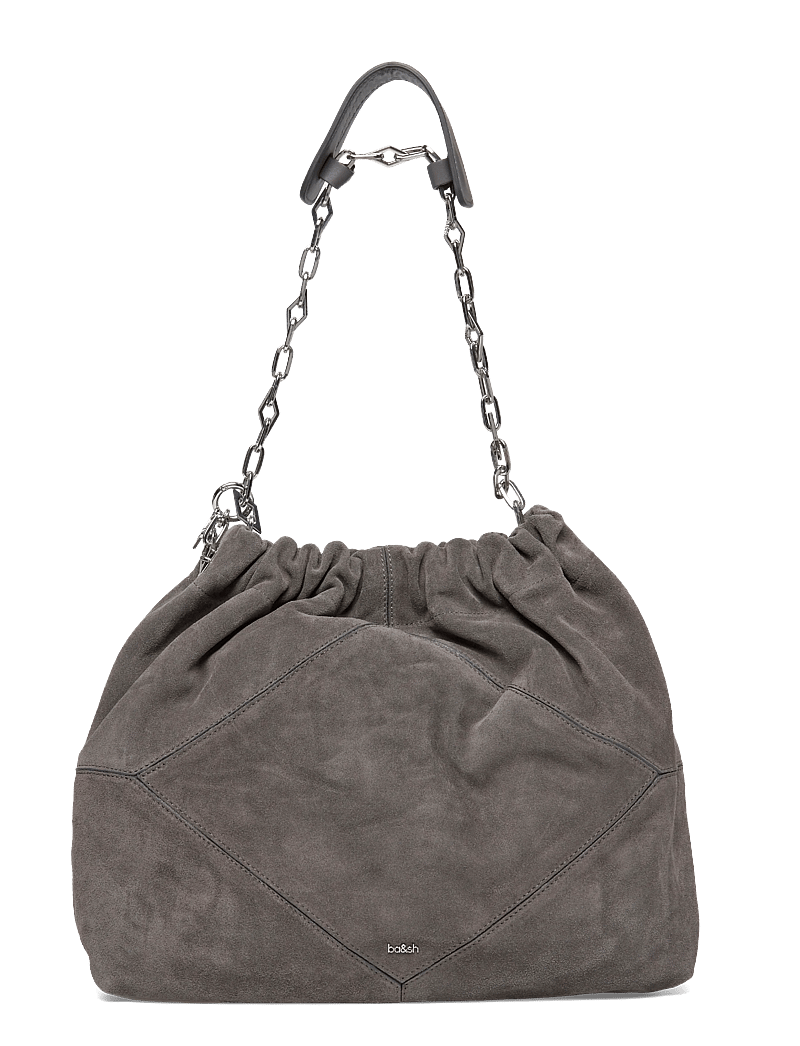 ba&sh - BAG M SUEDE JUNE TOTE - tote-stiilis kotid - darkgrey - 1