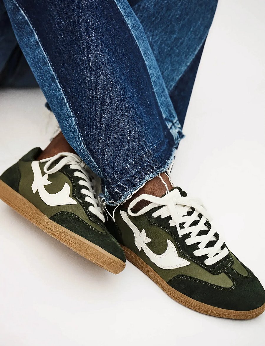 ba&sh - CREW SNEAKERS - sportiniai bateliai - green - 0