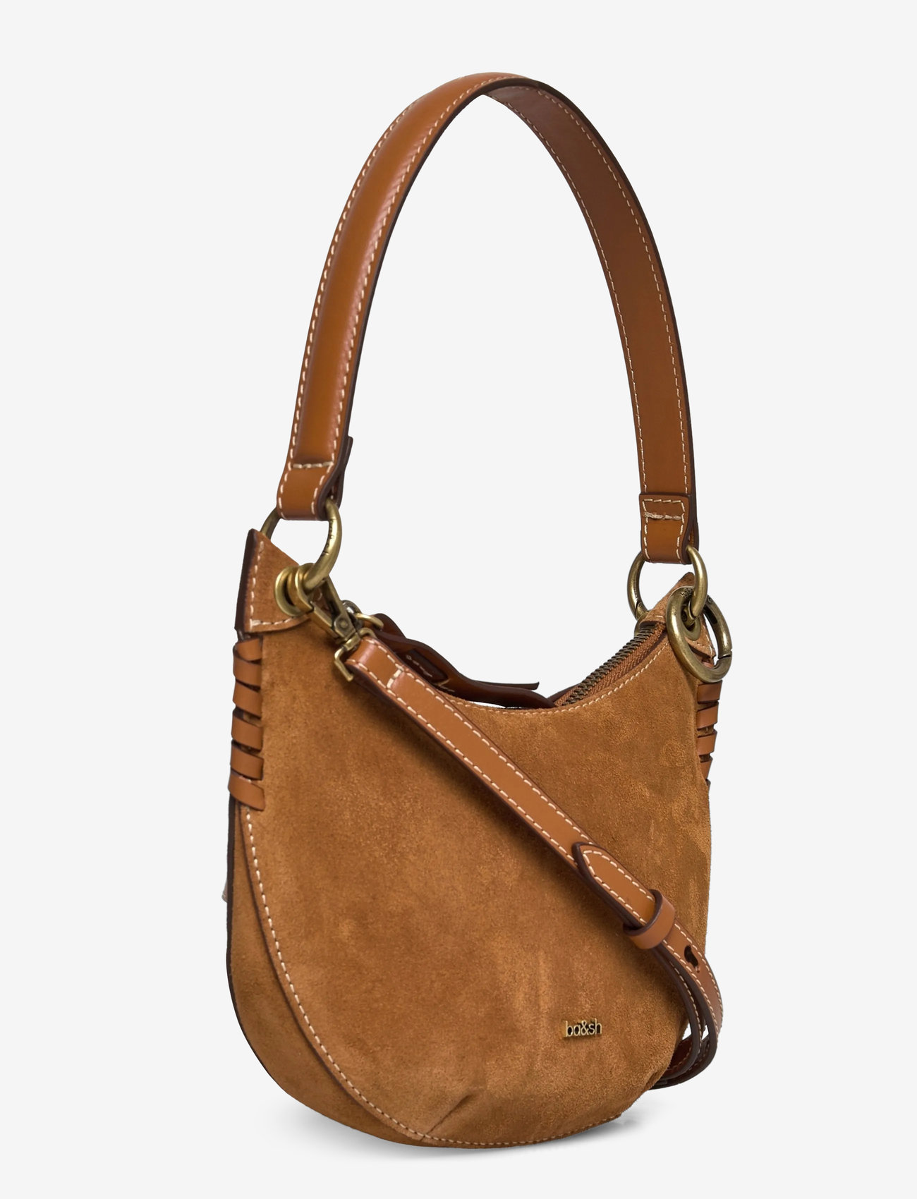 ba&sh - BAG T SUEDE SWING - cognac - 2