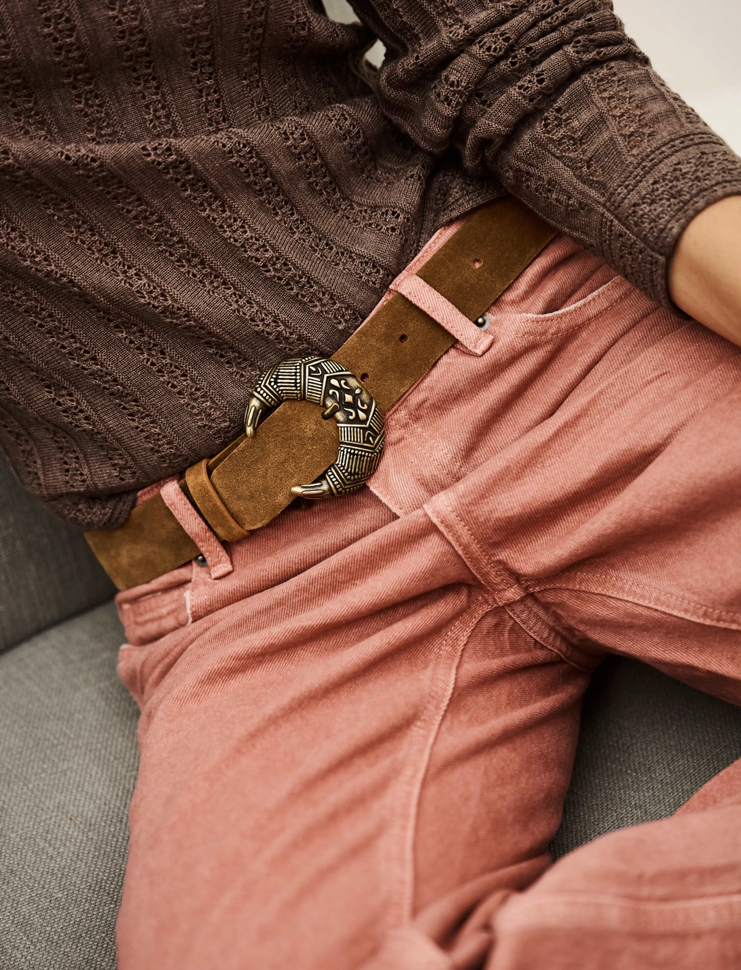 ba&sh - BELT BANDY - brown - 0