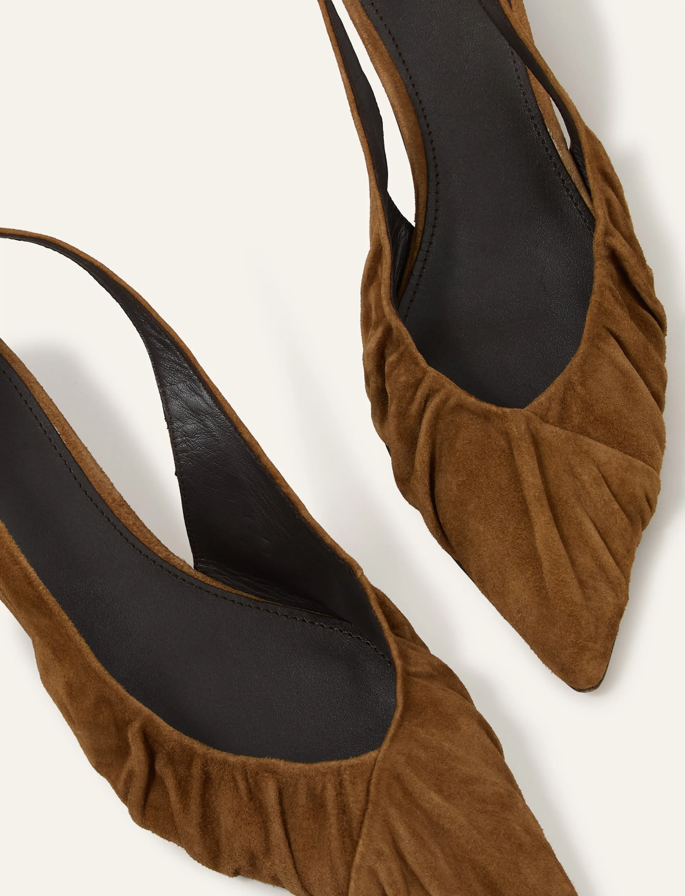 ba&sh - CIDNEY PUMP - heeled slingbacks - brown - 3