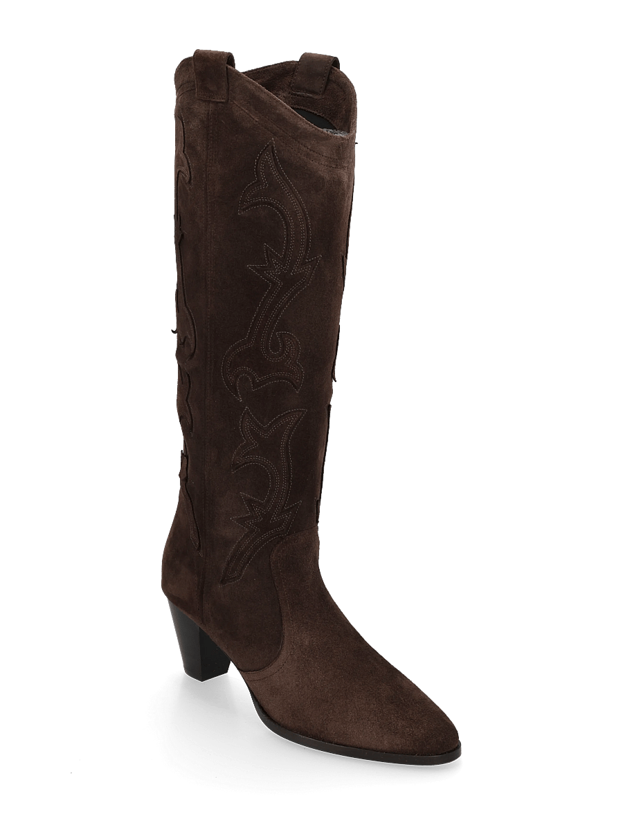 ba&sh - BOOTS HIGH CASEY - cowboy boots - brown - 1