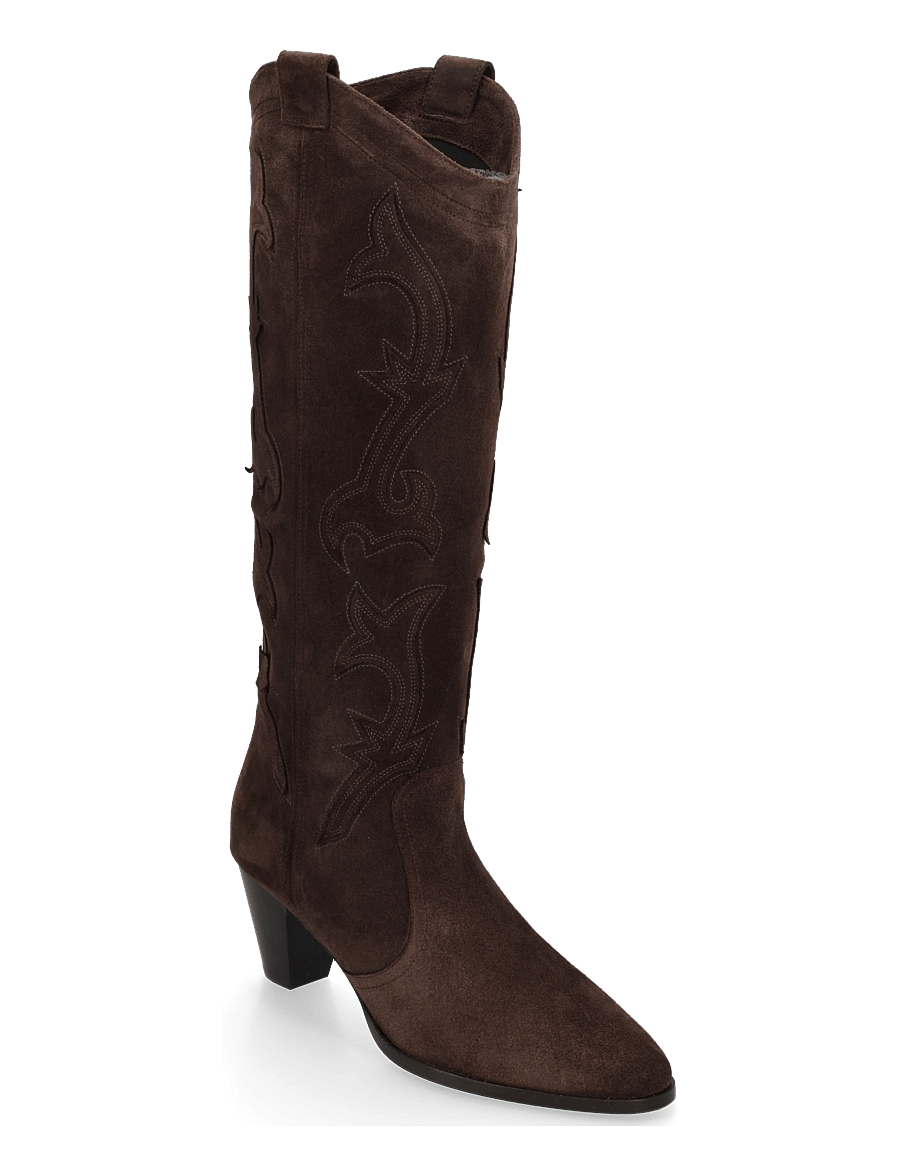ba&sh - BOOTS HIGH CASEY - kauboisaapad - brown - 1