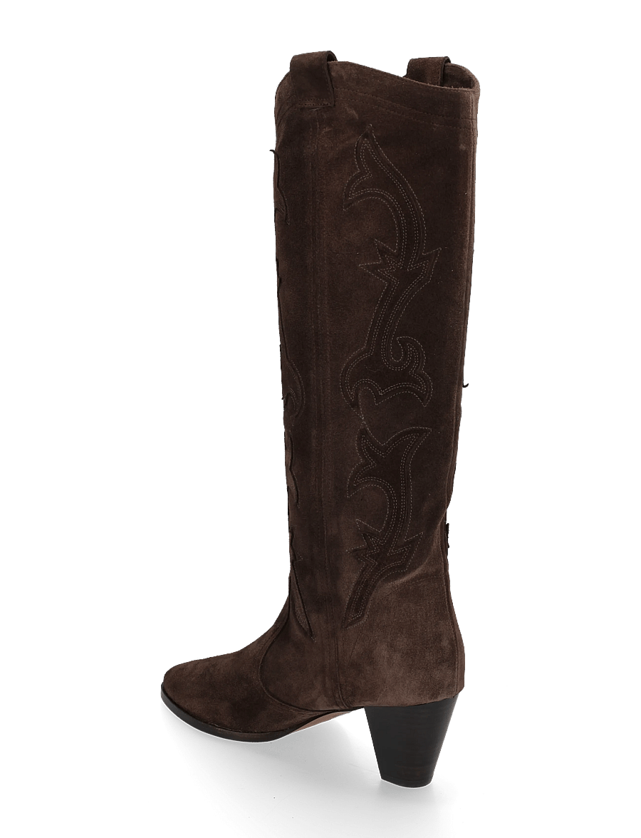 ba&sh - BOOTS HIGH CASEY - cowboy boots - brown - 2