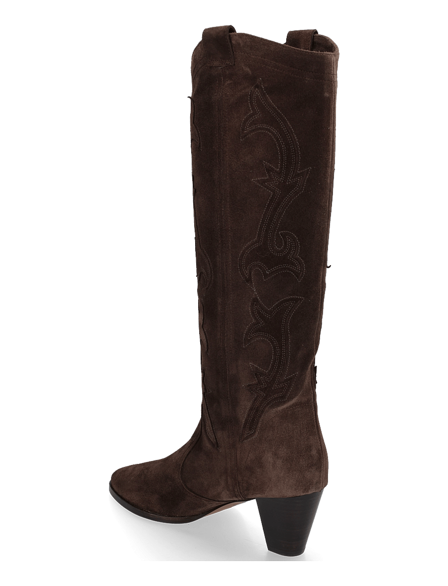 ba&sh - BOOTS HIGH CASEY - kauboisaapad - brown - 2