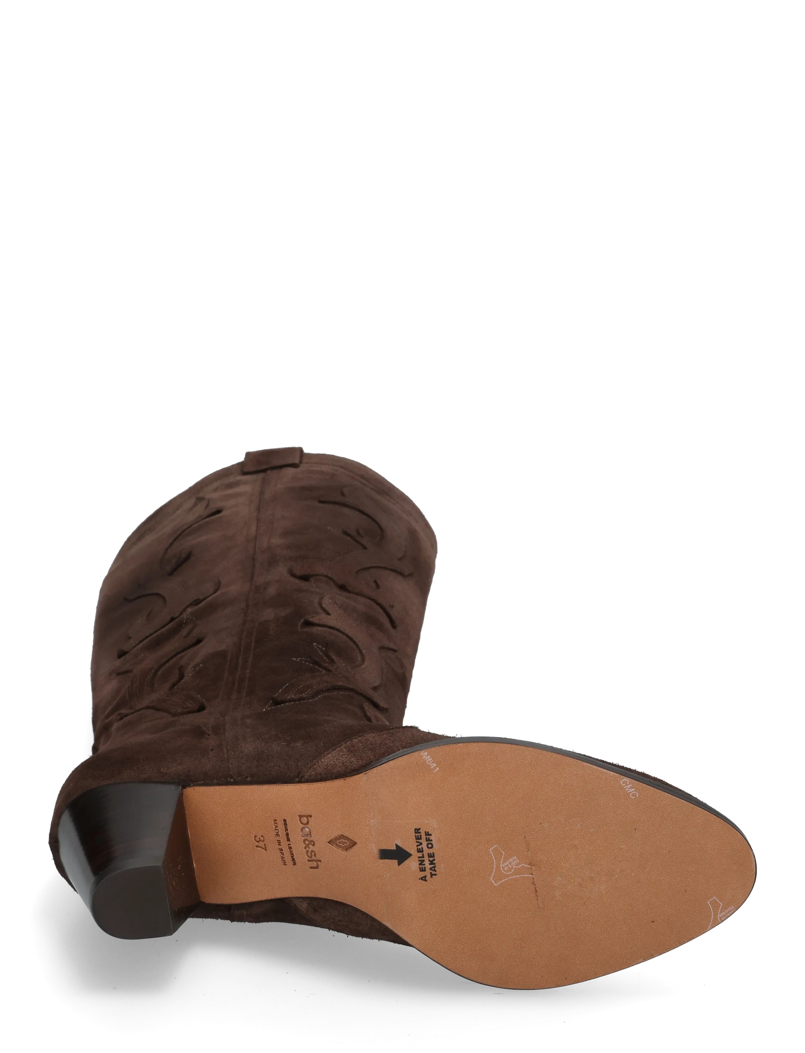 ba&sh - BOOTS HIGH CASEY - cowboy boots - brown - 5