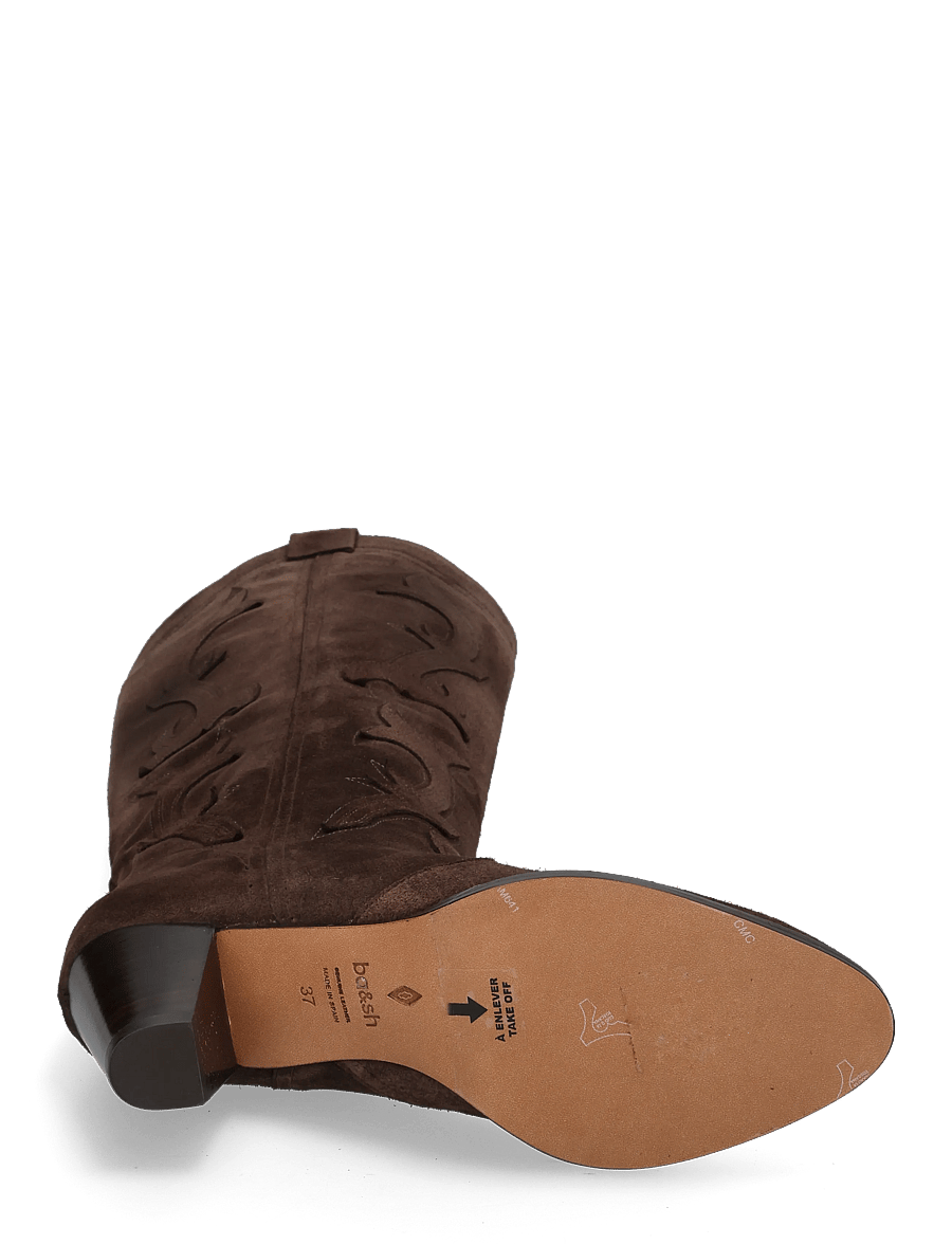 ba&sh - BOOTS HIGH CASEY - cowboy boots - brown - 5