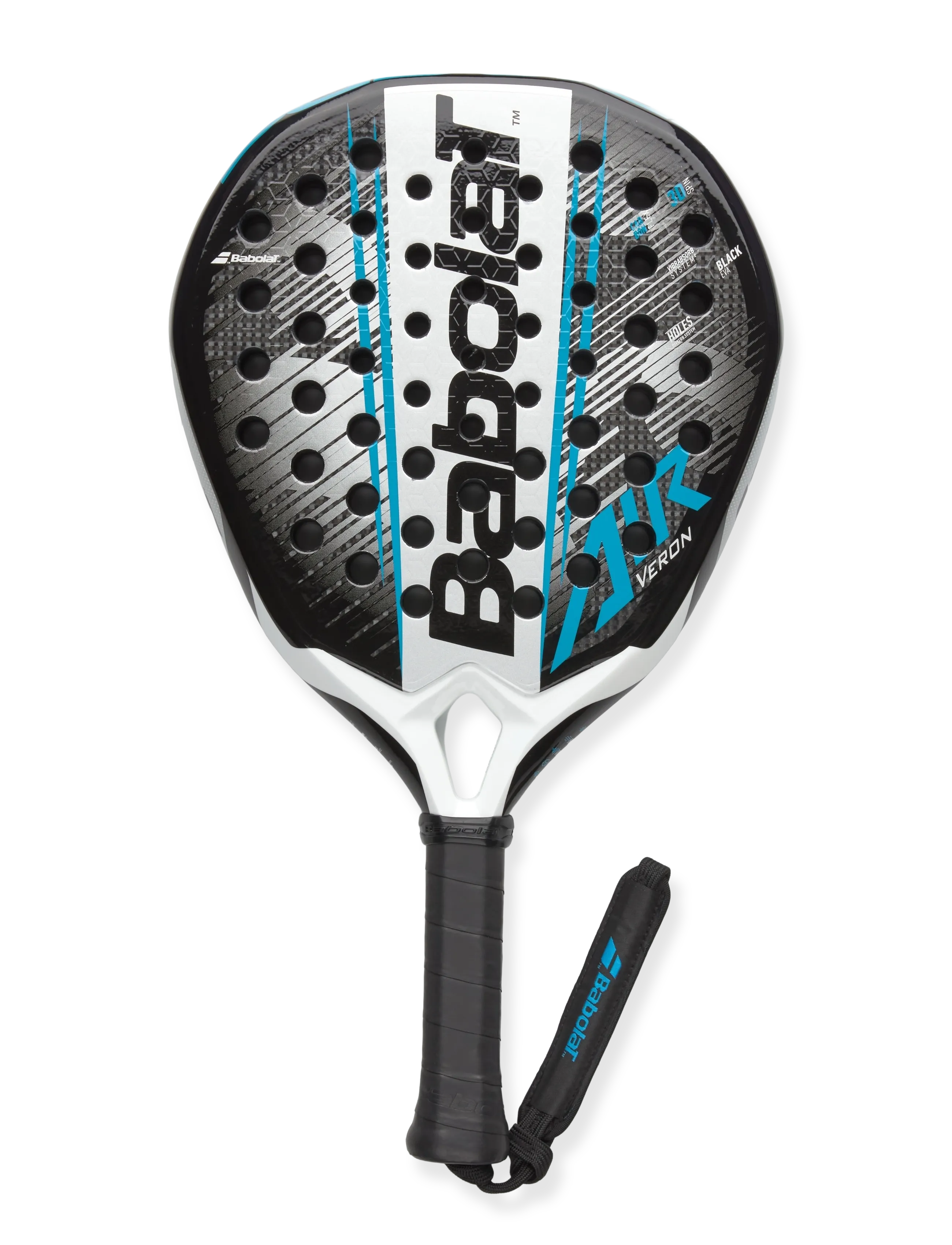 Babolat Air Veron 2.6, Mænd, Padel Ketcher, Sort, Str: ONE SIZE