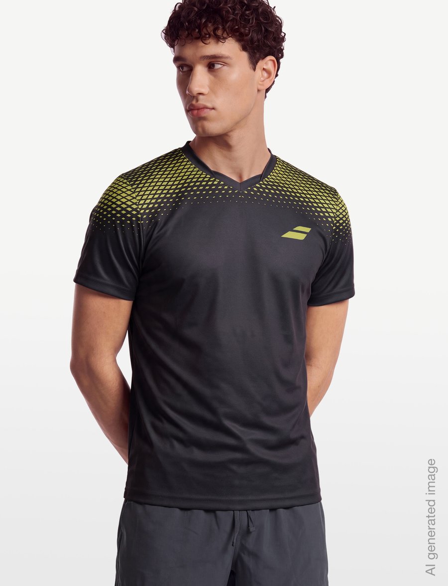 Babolat - Aero Crew Neck Tee - t-shirts - grey/aero - 3
