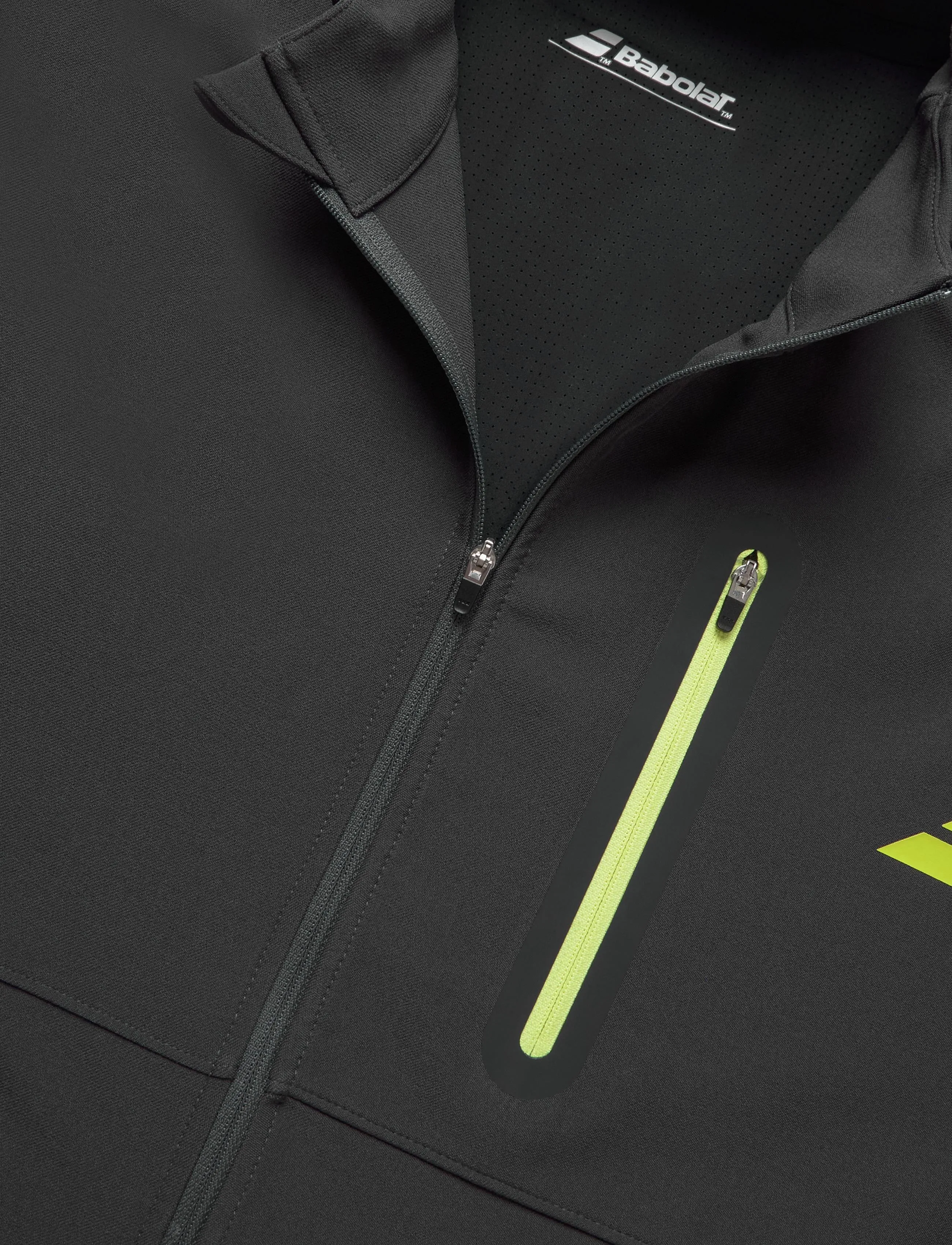 Babolat - Aero Tech Jacket - träningsjackor - grey/aero - 2