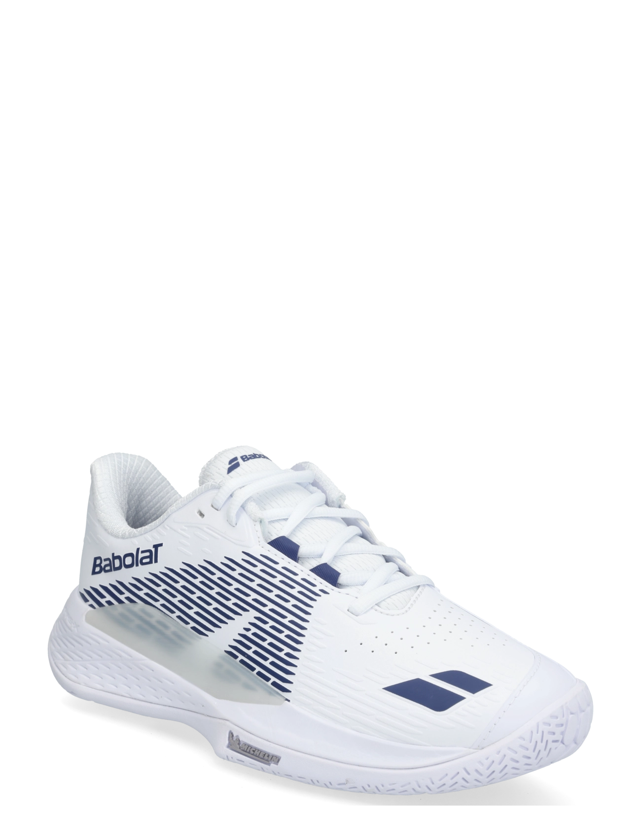 Babolat Propulse Storm Men - Schuhe - WHITE/DARK BLUE / white