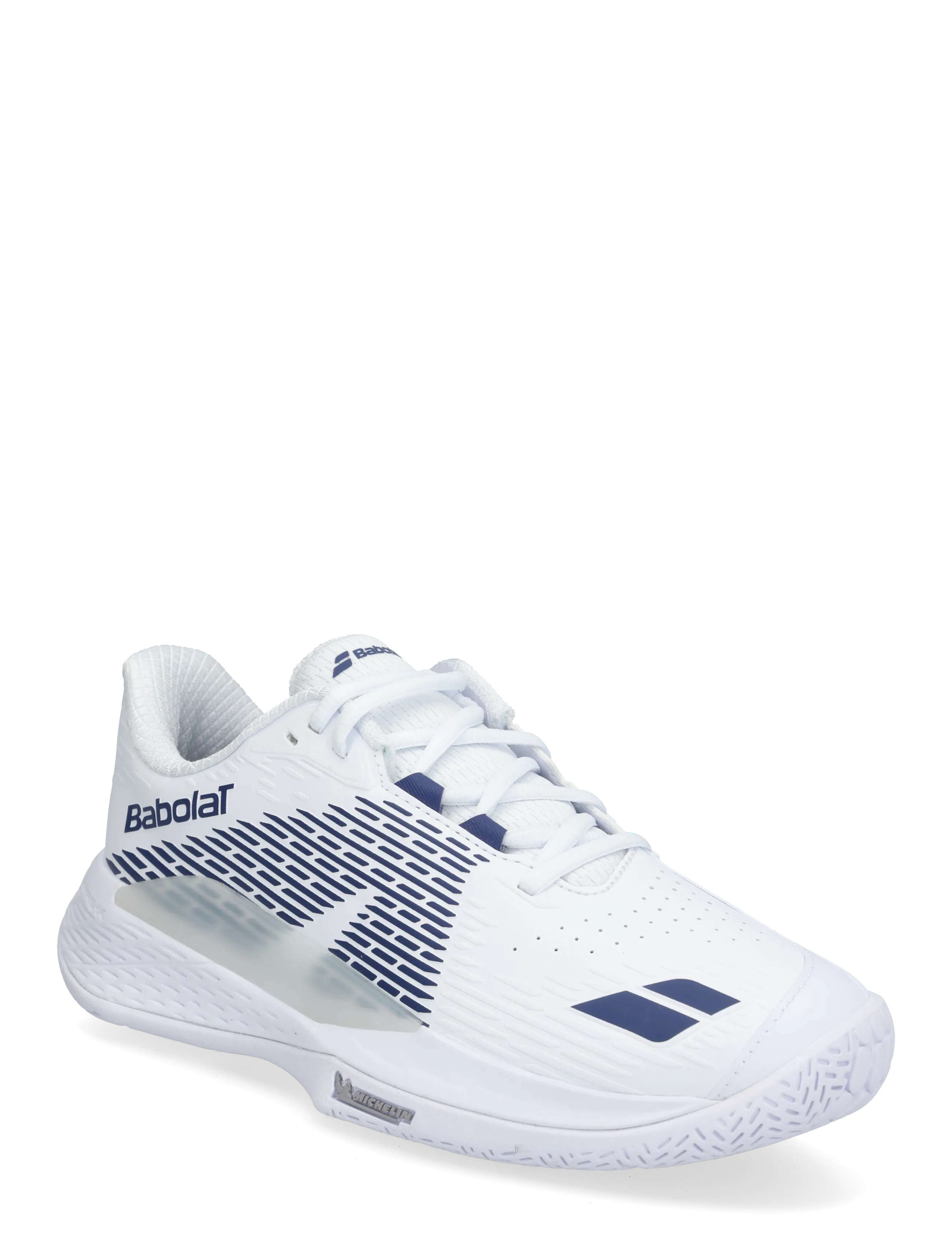 Babolat Propulse Storm Men - Jalanõud - WHITE/DARK BLUE / white