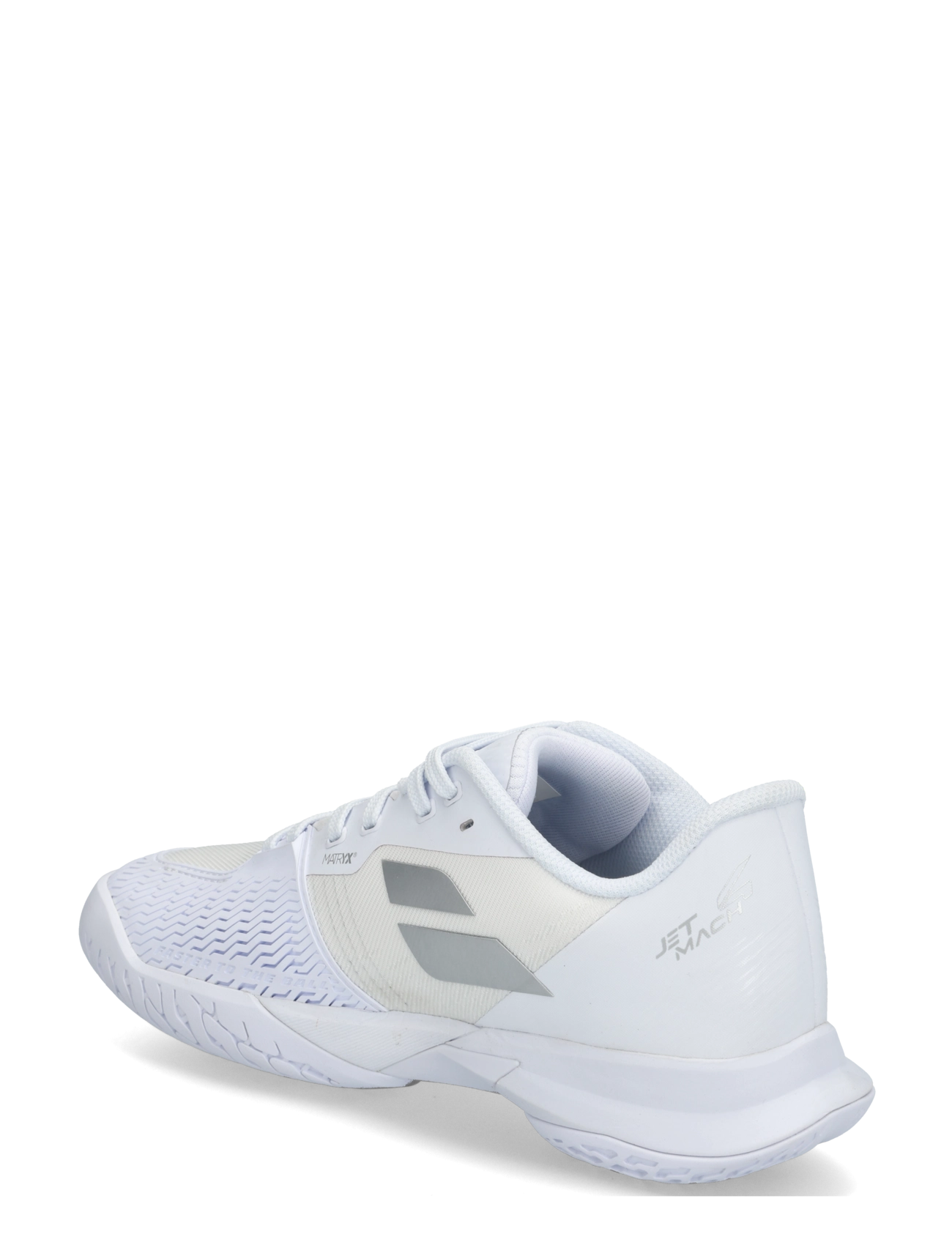 Babolat - Jet Mach 4 Women - tennis shoes - white/silver - 1