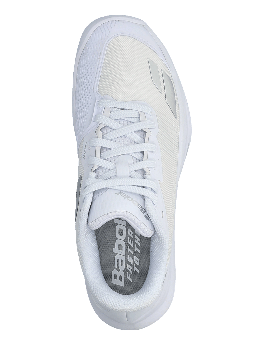 Babolat - Jet Mach 4 Women - tennisschuhe - white/silver - 3