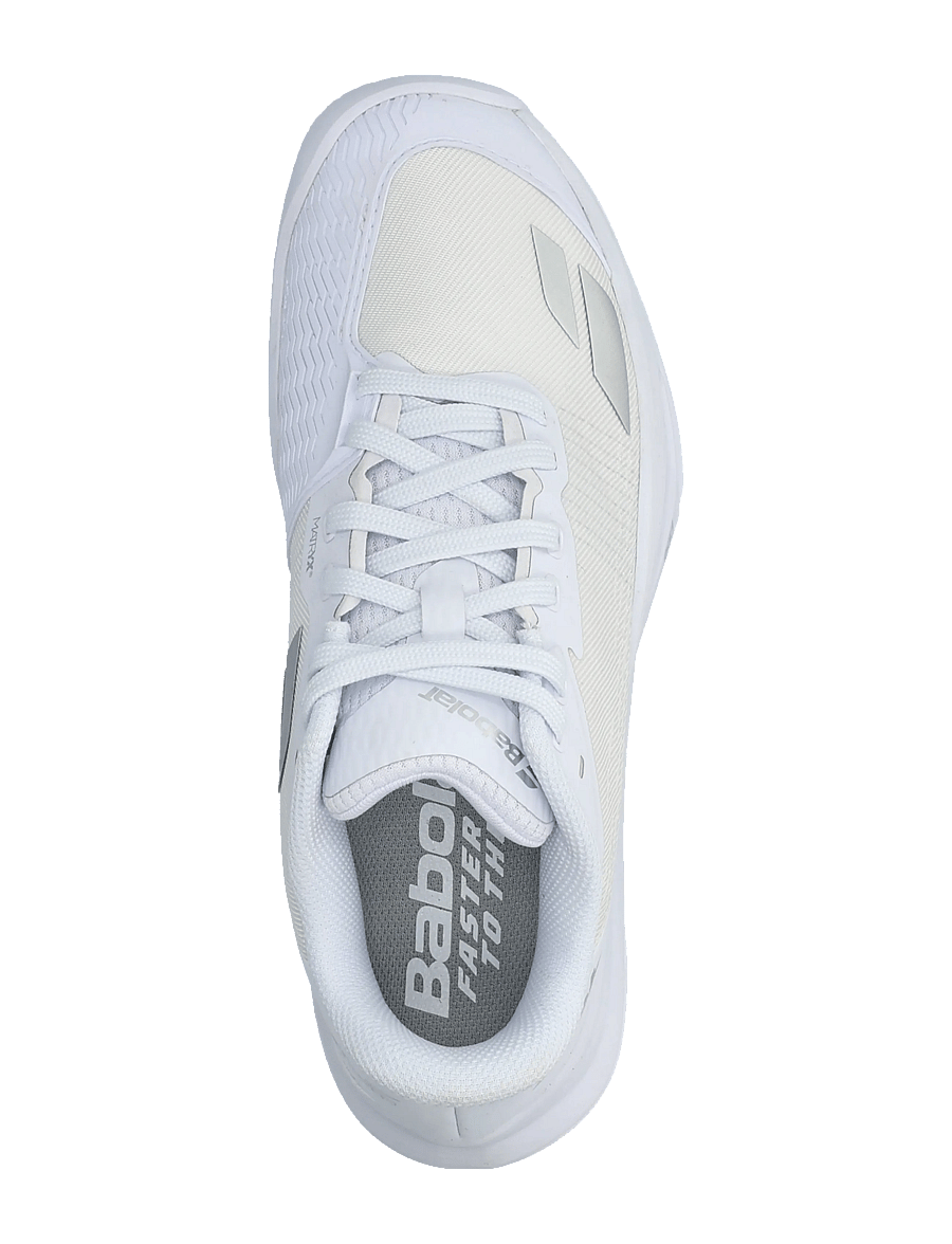 Babolat - Jet Mach 4 Women - tennisskor - white/silver - 3