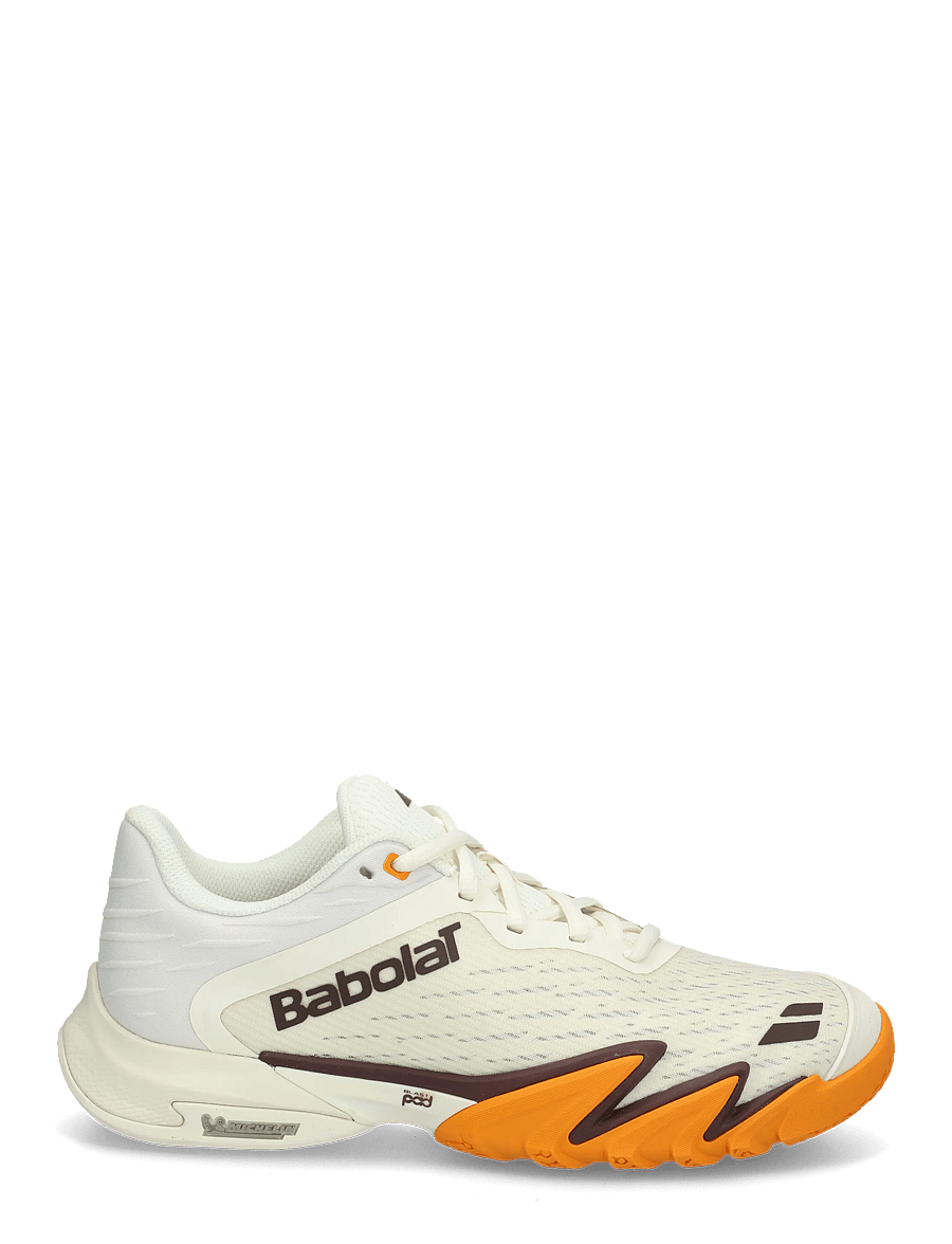 Babolat - Premura 3 Men - padel-schuhe - cream/orange - 2