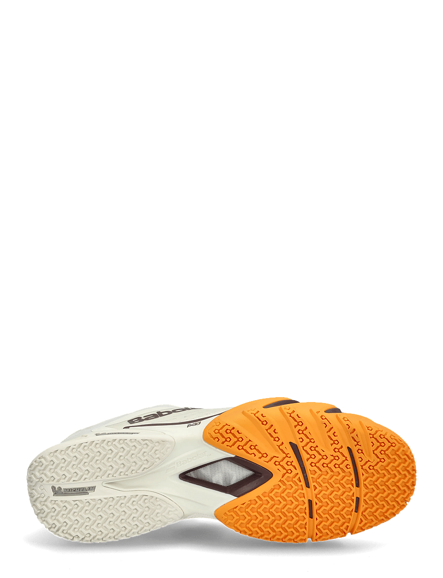 Babolat - Premura 3 Men - padel-schuhe - cream/orange - 4