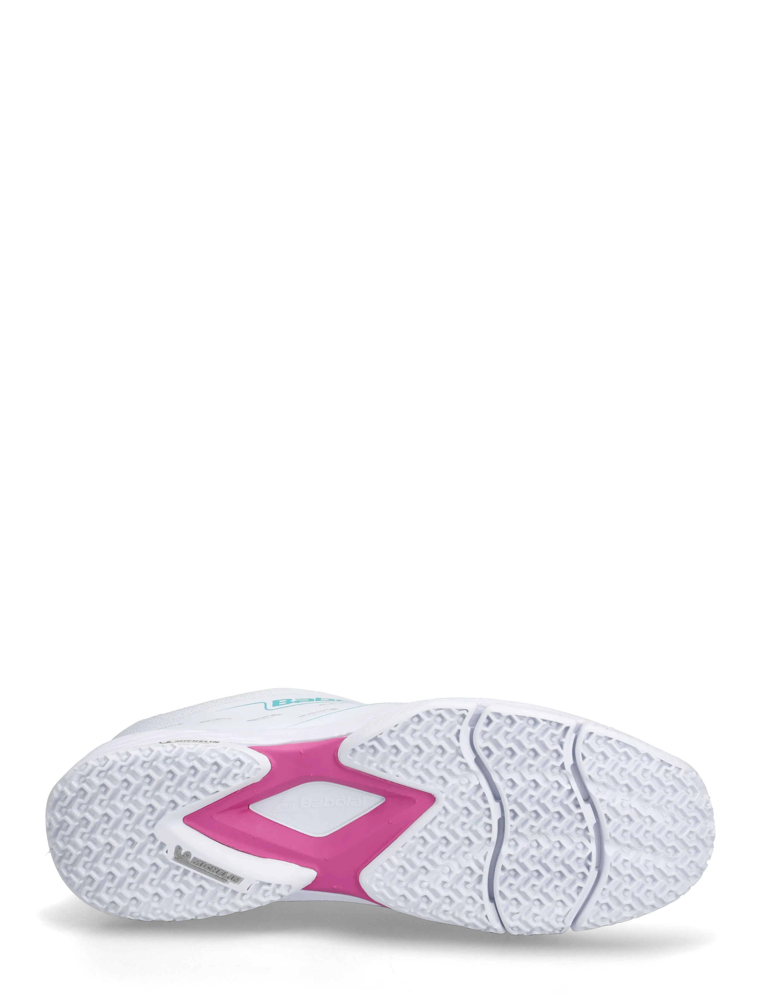Babolat - Sensa Rise Women - padel shoes - white/rhodamine red - 4