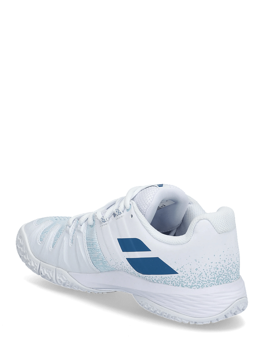 Babolat - Sensa Women - buty do padla - white/ cool blue - 1