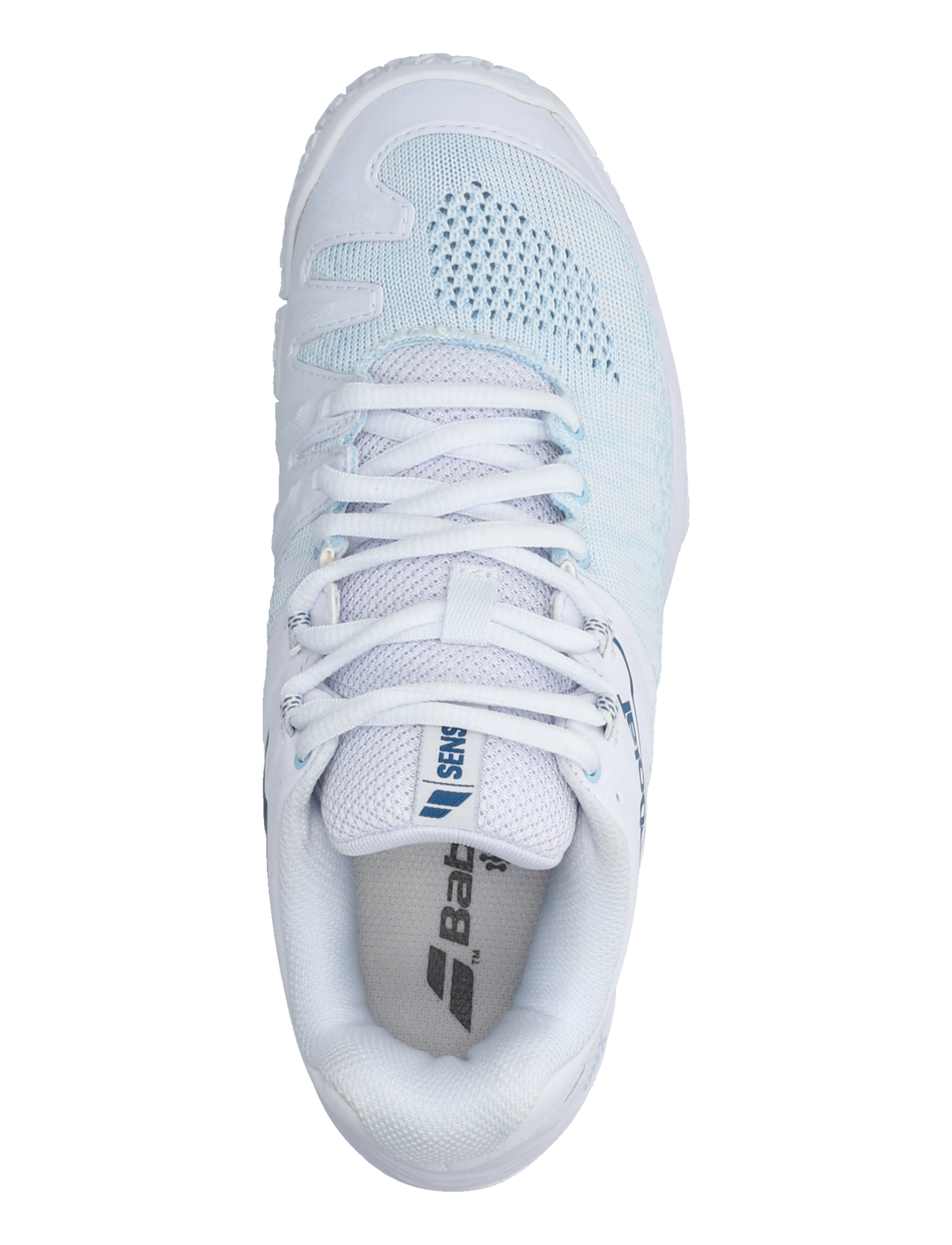 Babolat - Sensa Women - padel shoes - white/ cool blue - 3