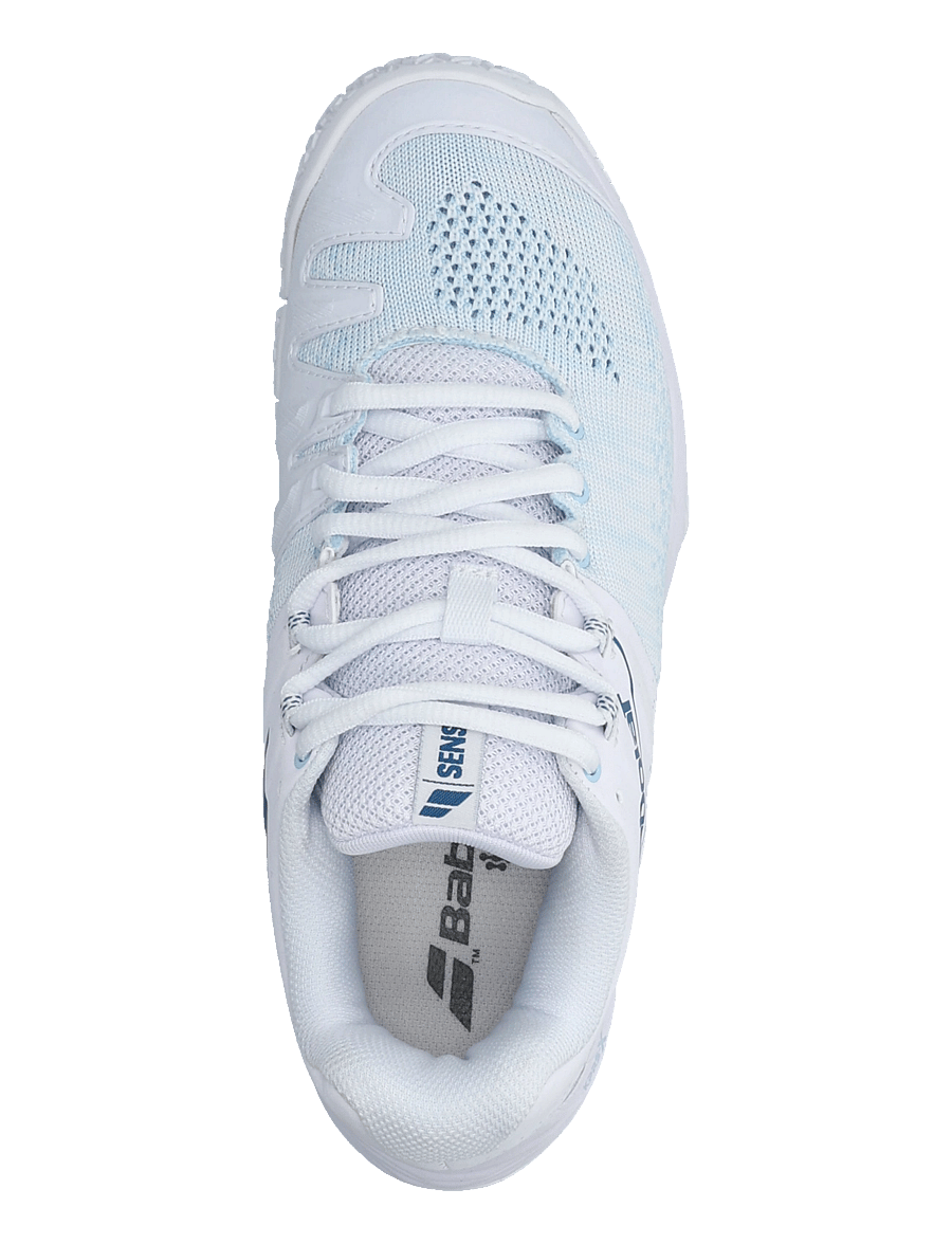 Babolat - Sensa Women - padel-schuhe - white/ cool blue - 3