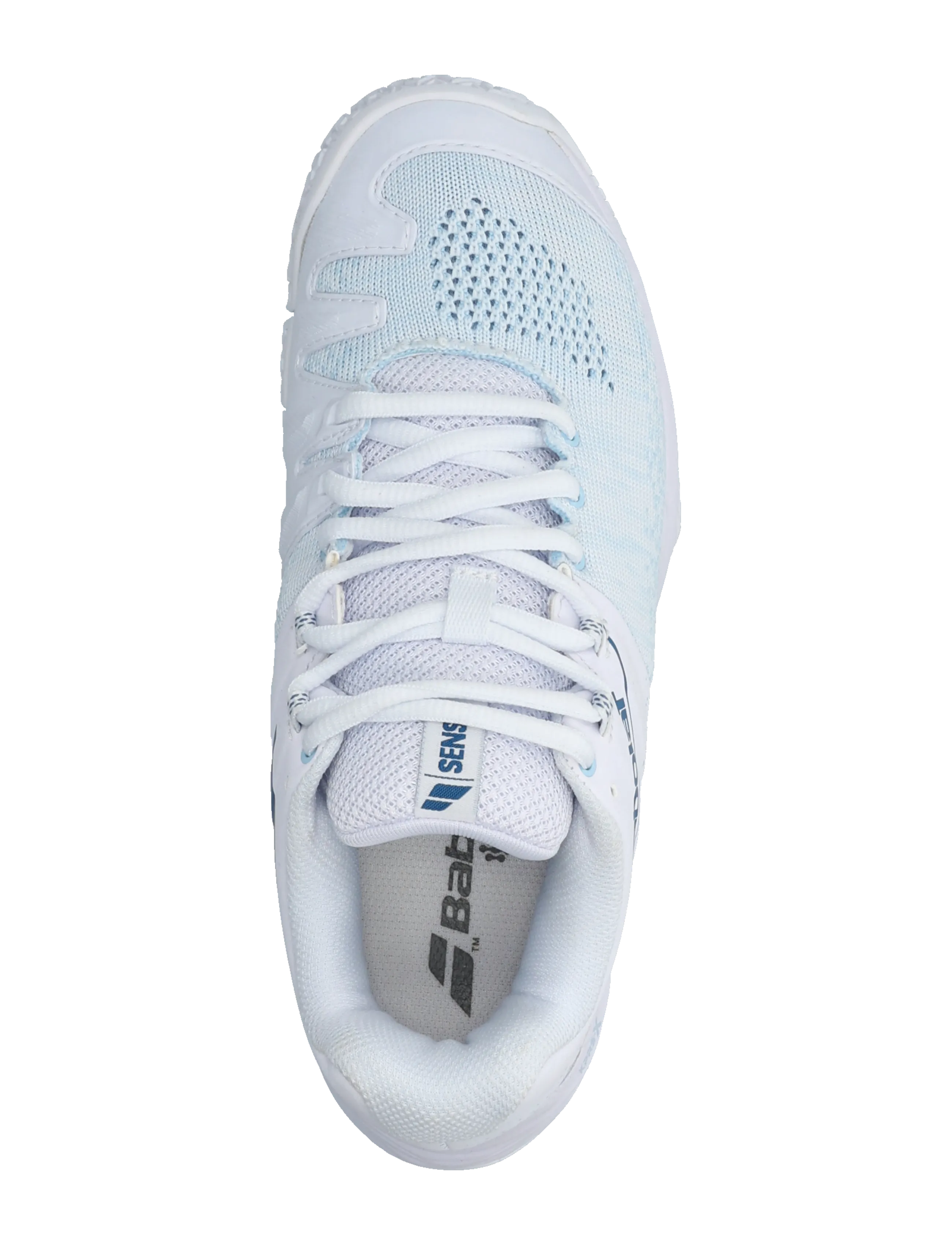 Babolat - Sensa Women - racketsportsskor - white/ cool blue - 3