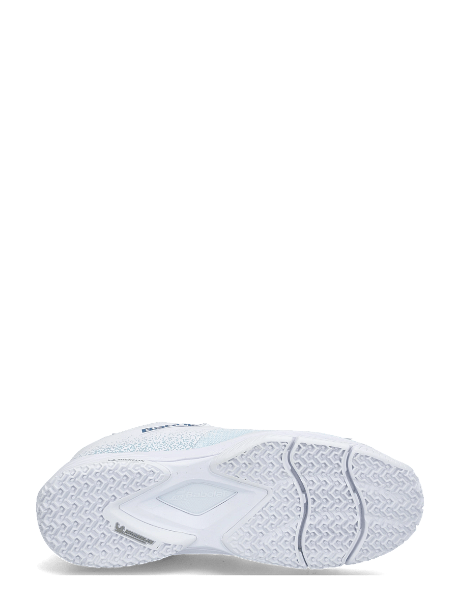 Babolat - Sensa Women - padel-schuhe - white/ cool blue - 4