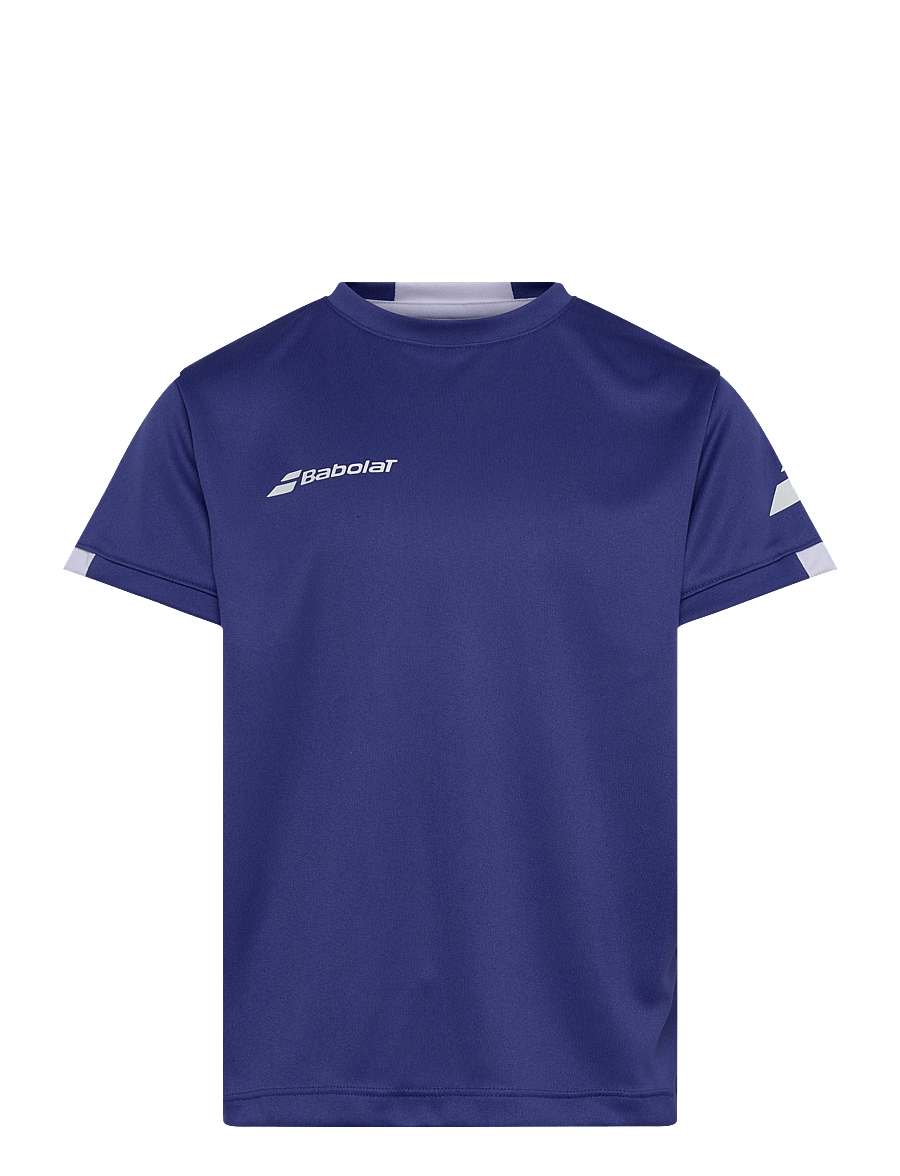 Babolat - Play Crew Neck Tee Boy - sporttoppar - sodalite blue - 0