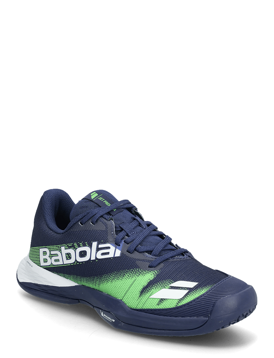 Babolat - Jet Premura 2 Junior - trainingsschuhe - blue depths/ green flash - 0