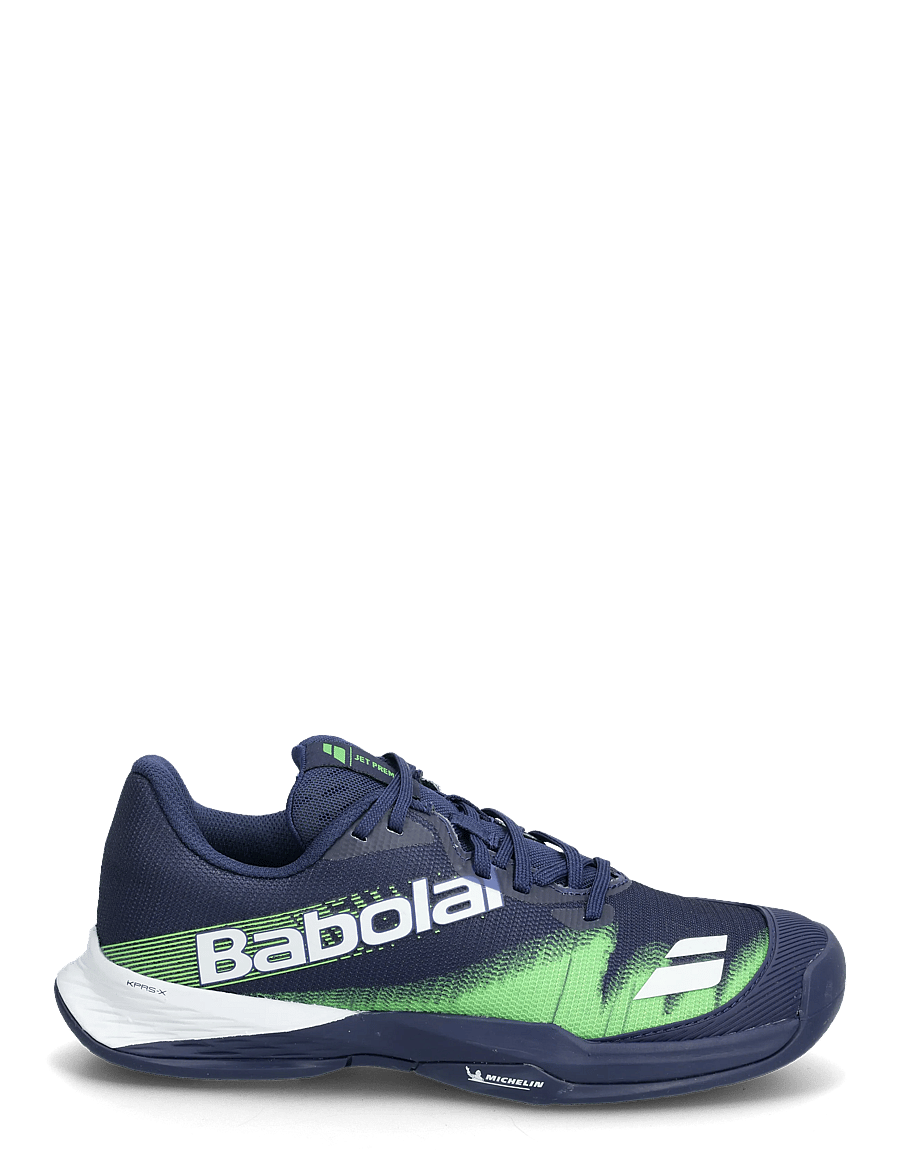Babolat - Jet Premura 2 Junior - trainingsschuhe - blue depths/ green flash - 1