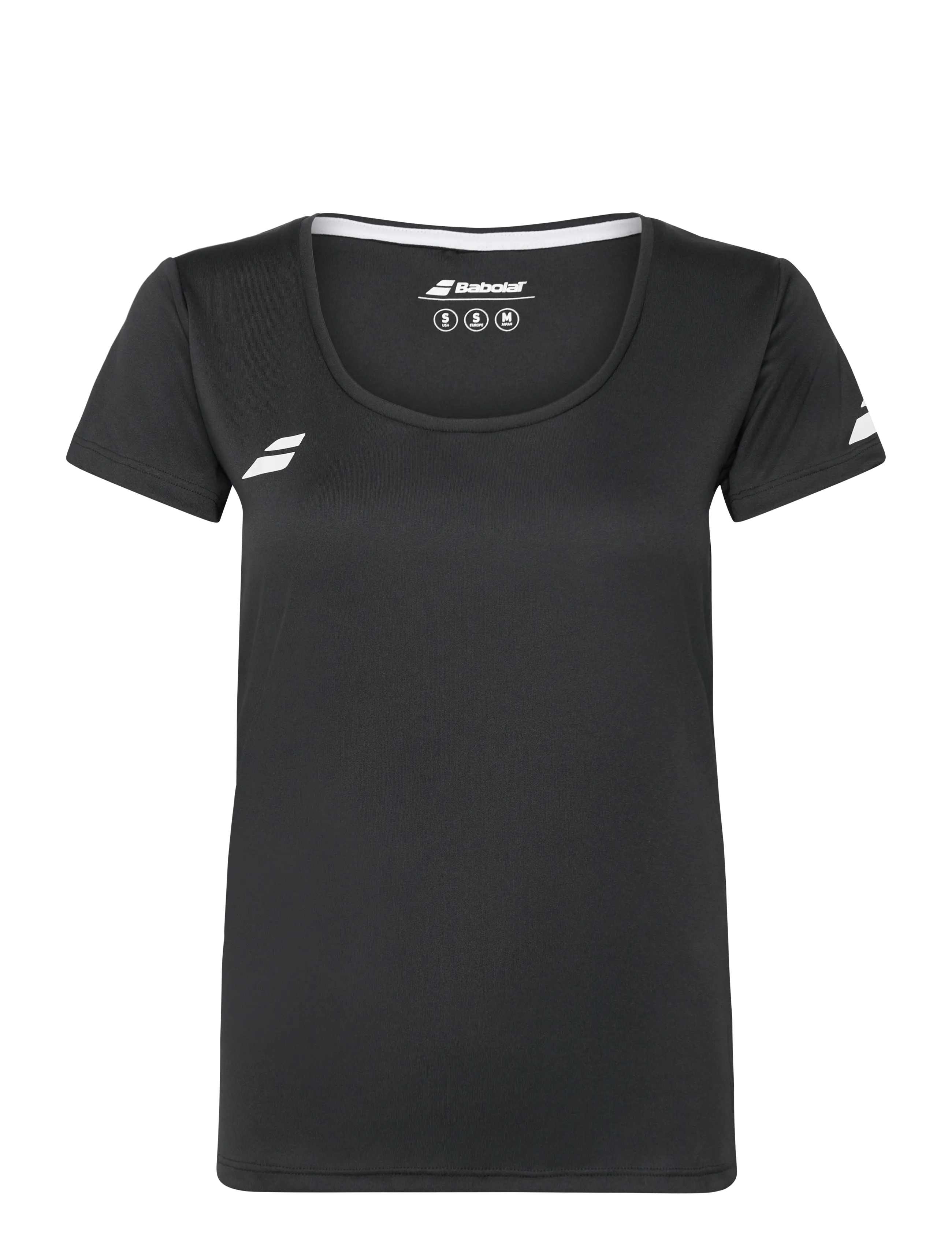 Babolat Play Cap Sleeve Top Women, Kvinder, Cap Sleeve Top, Sort, Str: S
