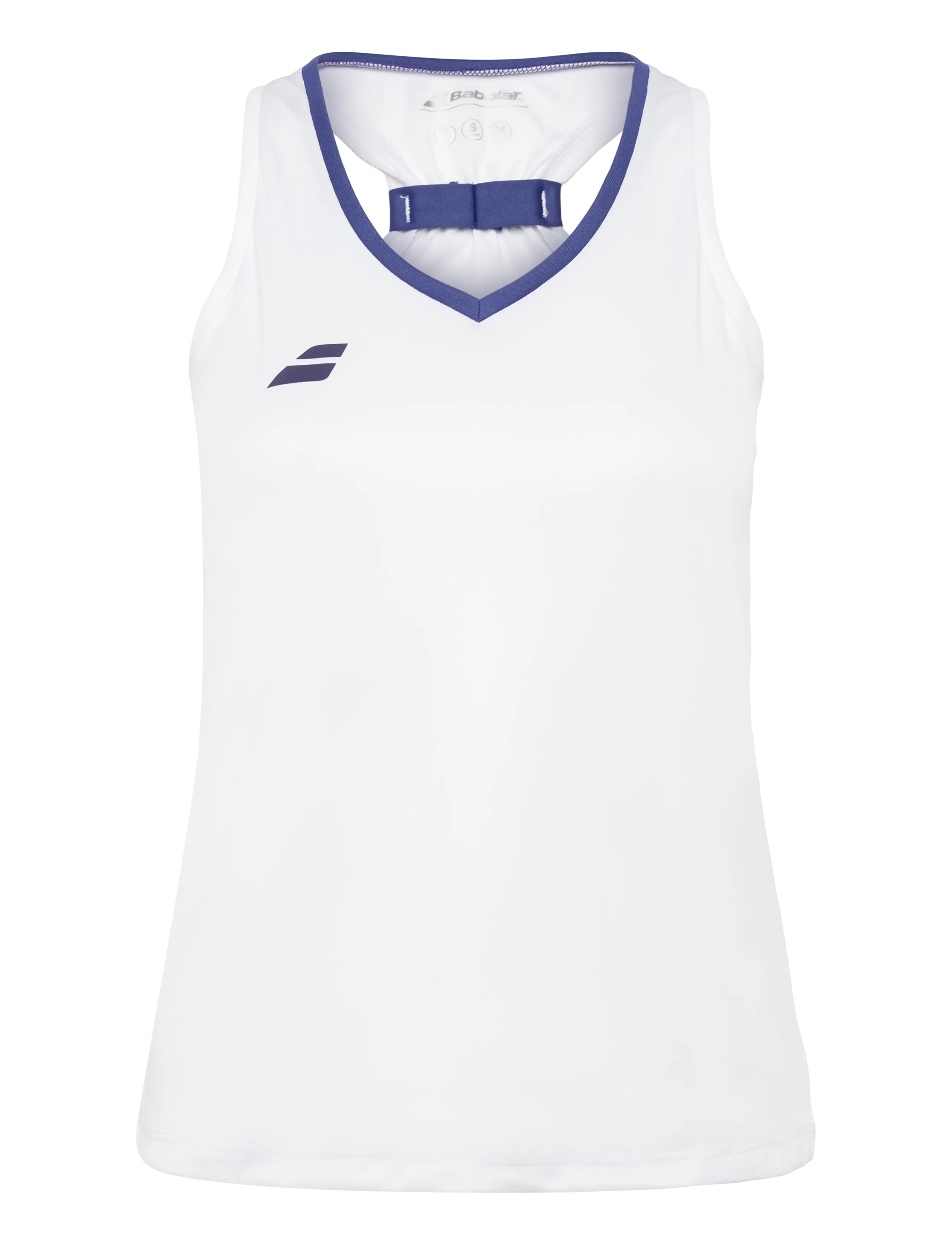 Babolat Play Tank Top Women, S, White, Sports Overdele & T-shirts > Sport Tank Overdele, Dame