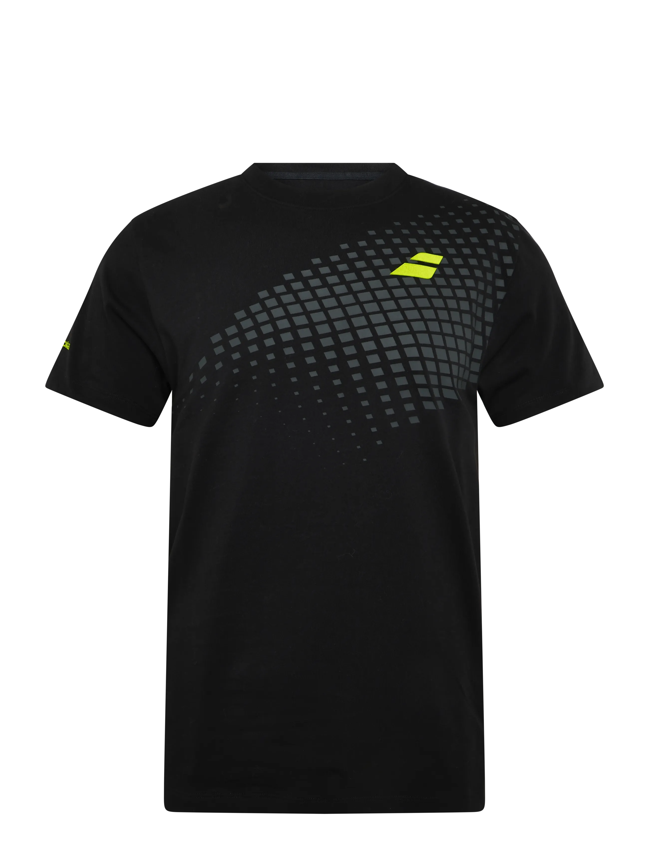 Babolat Aero Cotton Tee - Oberteile - BLACK/BLACK / black