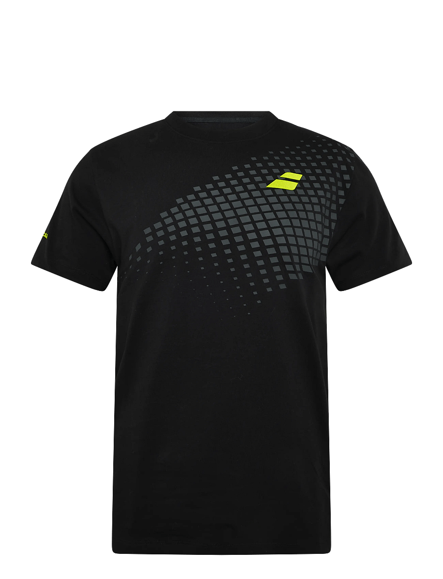 Babolat - Aero Cotton Tee - oberteile & t-shirts - black/black - 0
