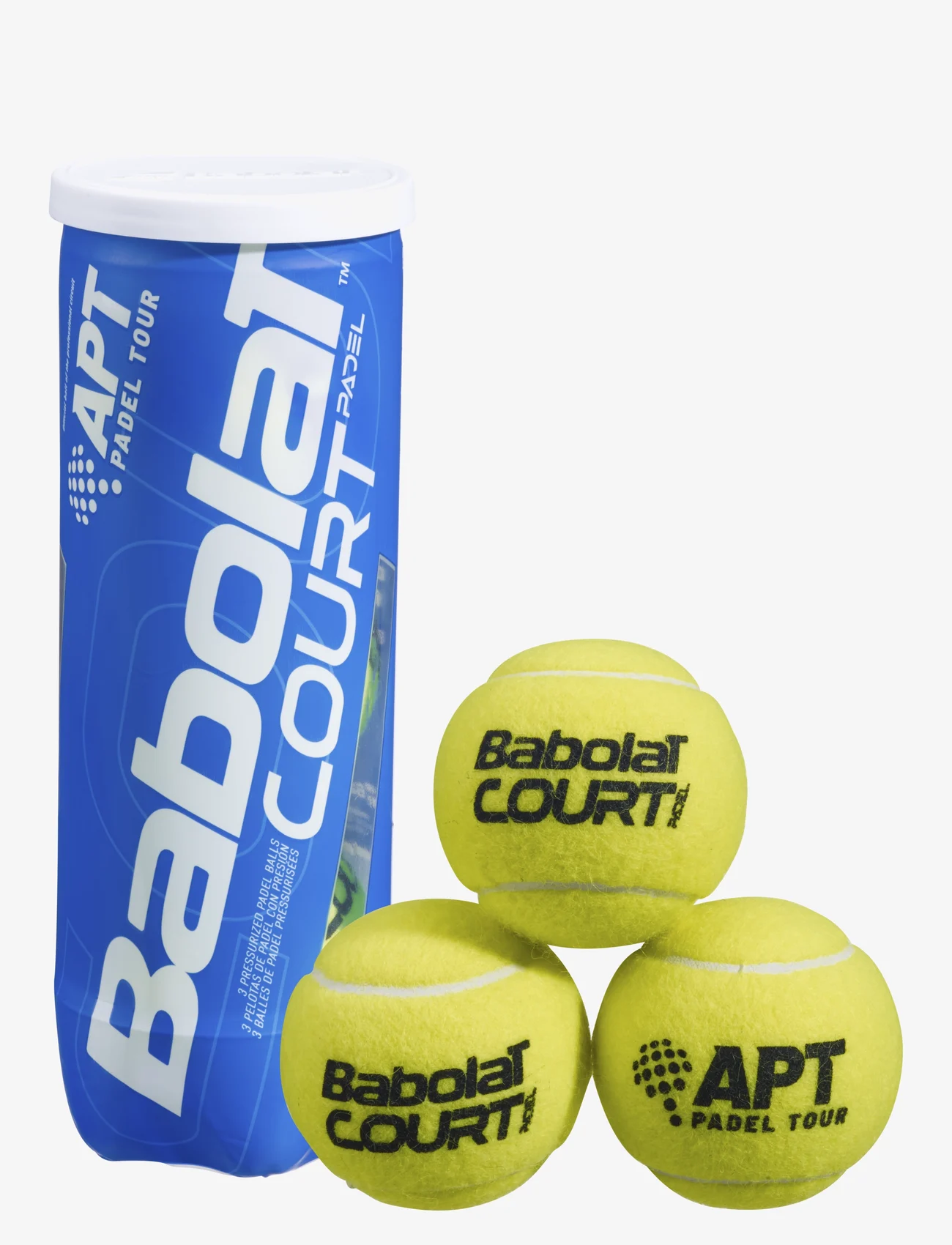 Babolat - COURT PADEL x3 BALLS - baller og tilbehør - 113 yellow - 0