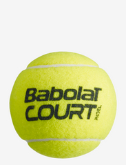 Babolat - COURT PADEL x3 BALLS - kamuoliukai ir priedai - 113 yellow - 3
