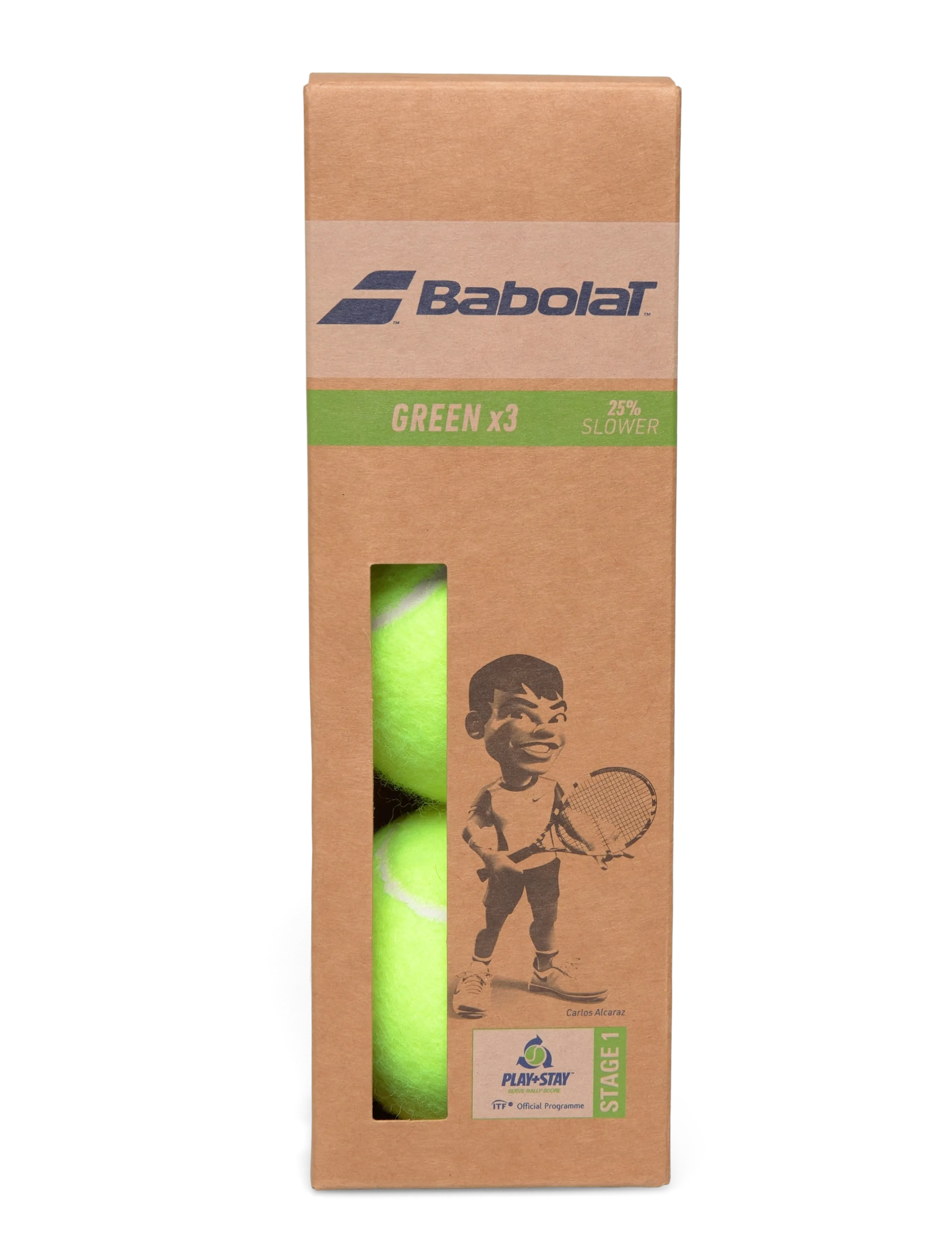 Babolat - Green 3-Pack - pallid ja tarvikud - yellow - 1