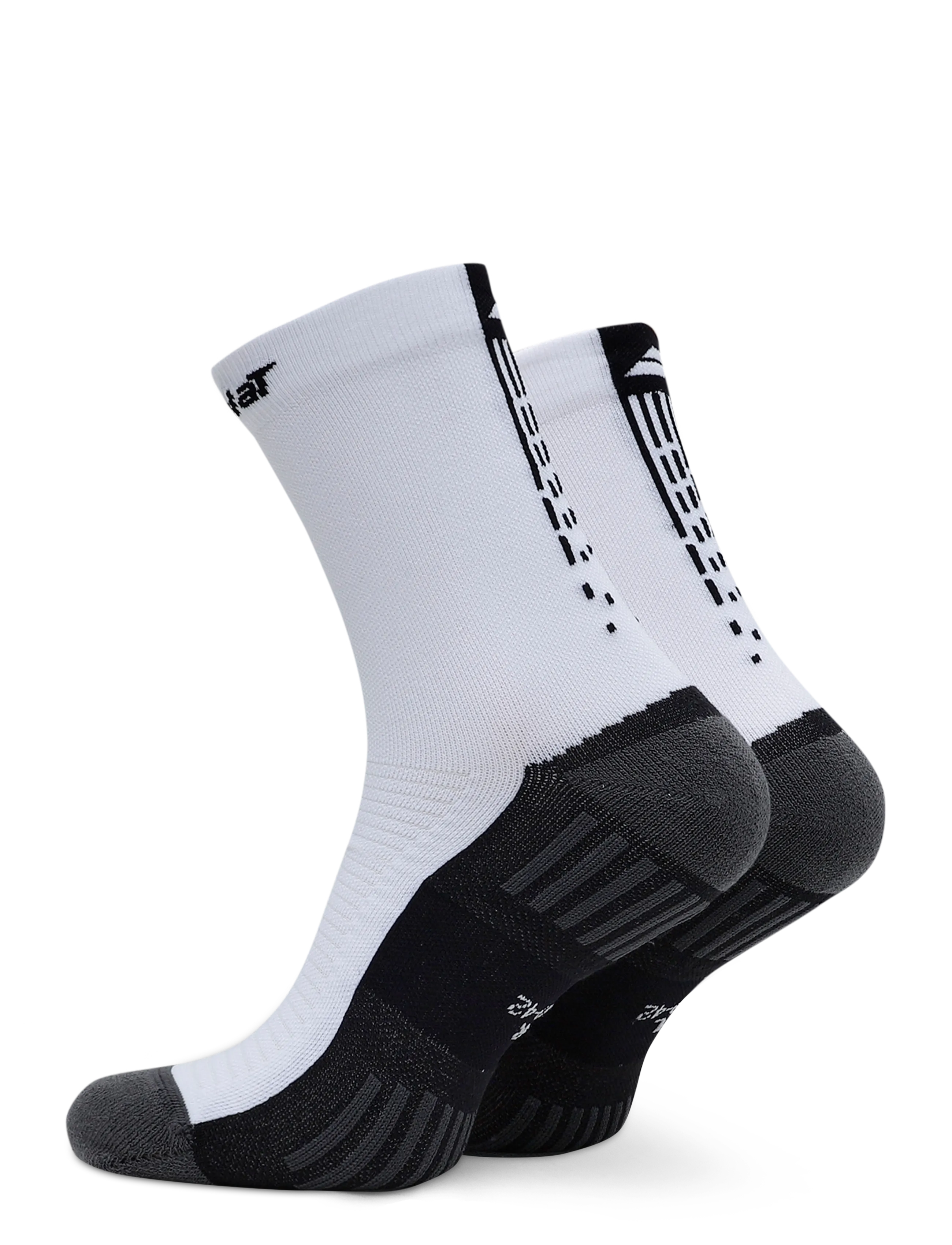 Babolat Padel Mid-Calf Socks - Padel - WHITE/BLACK / white