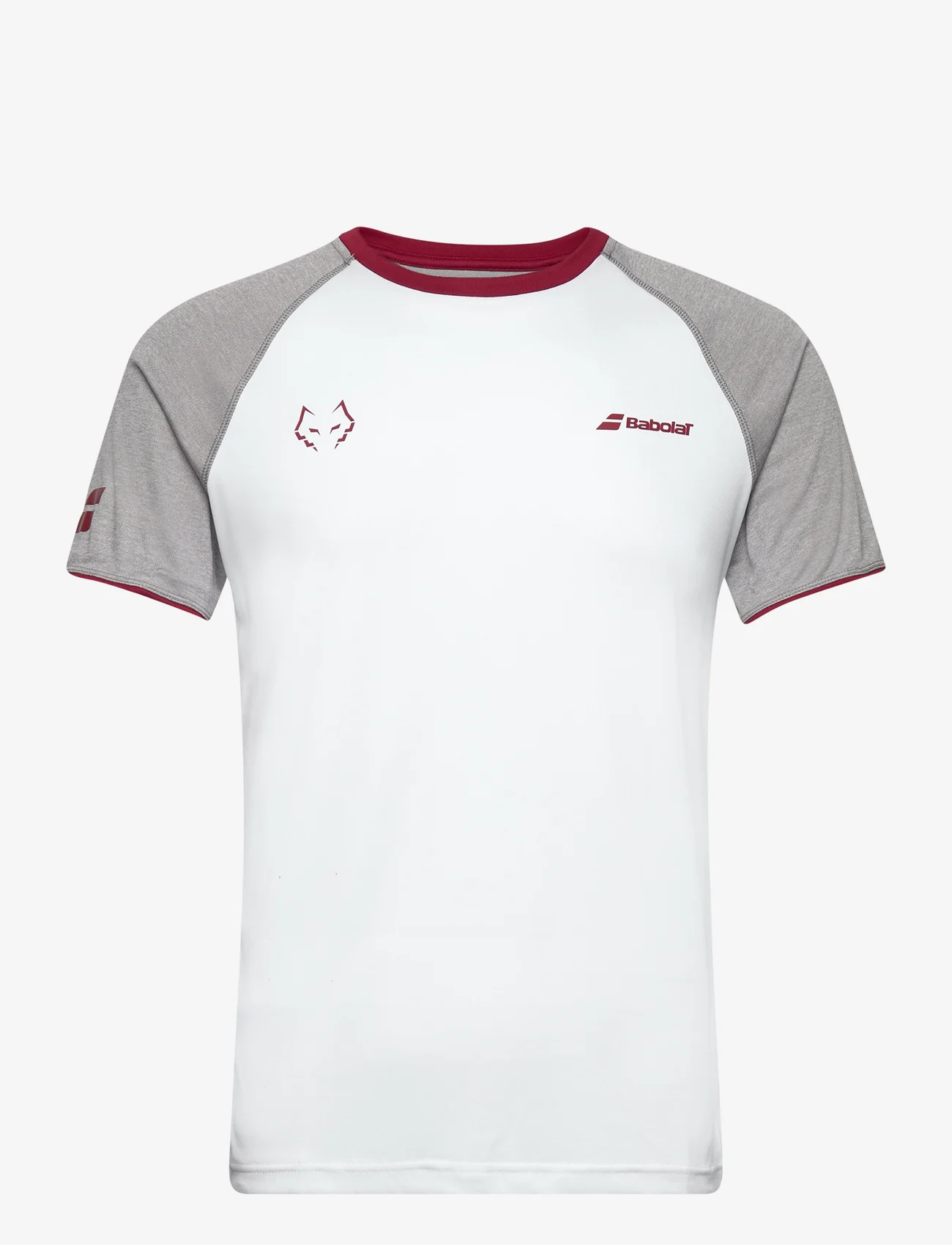 Babolat - CREW NECK TEE LEBRÒN - short-sleeved t-shirts - 1000 white/white - 0