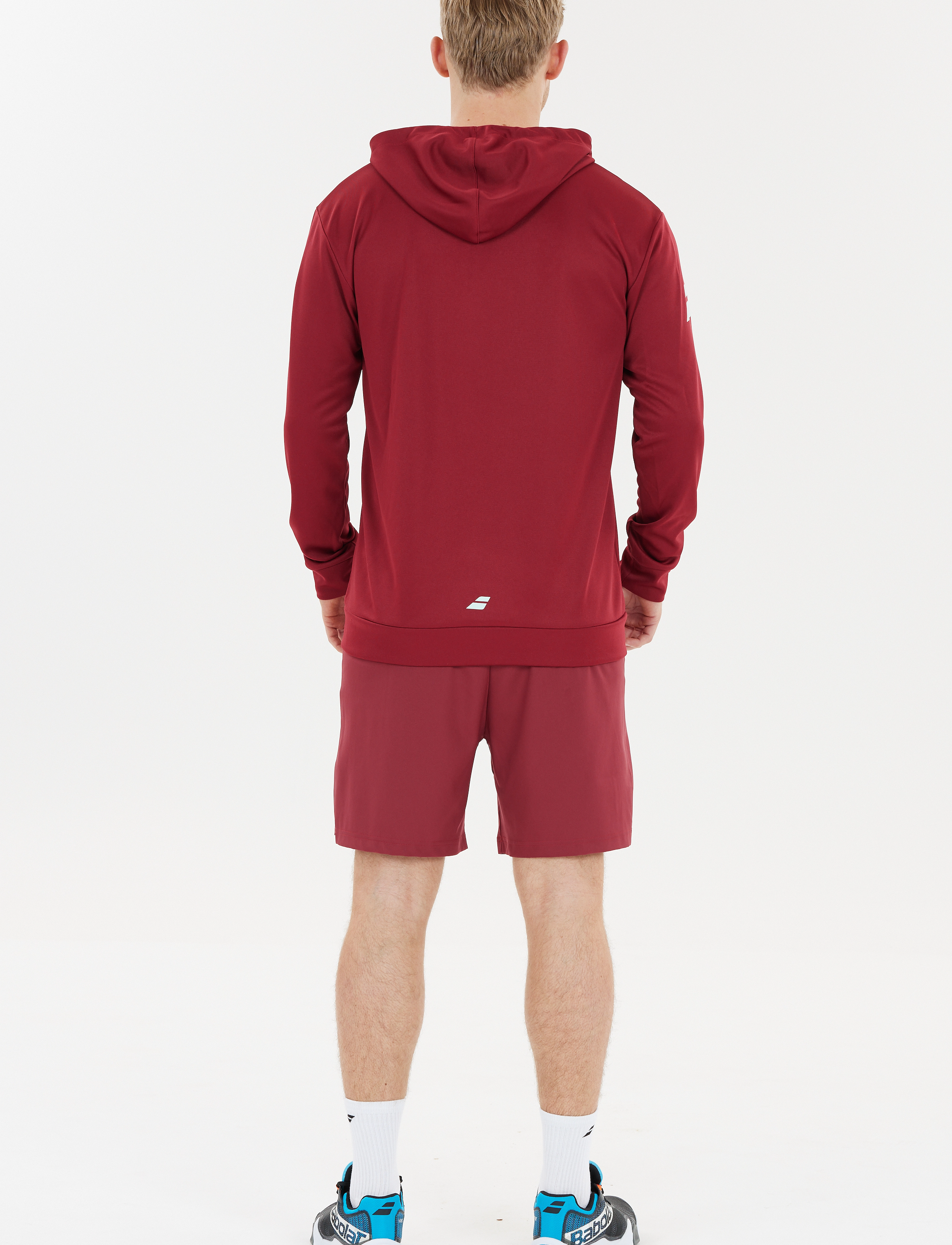 Babolat - HOOD SWEAT LEBRÓN - 5063 red dahlia - 3