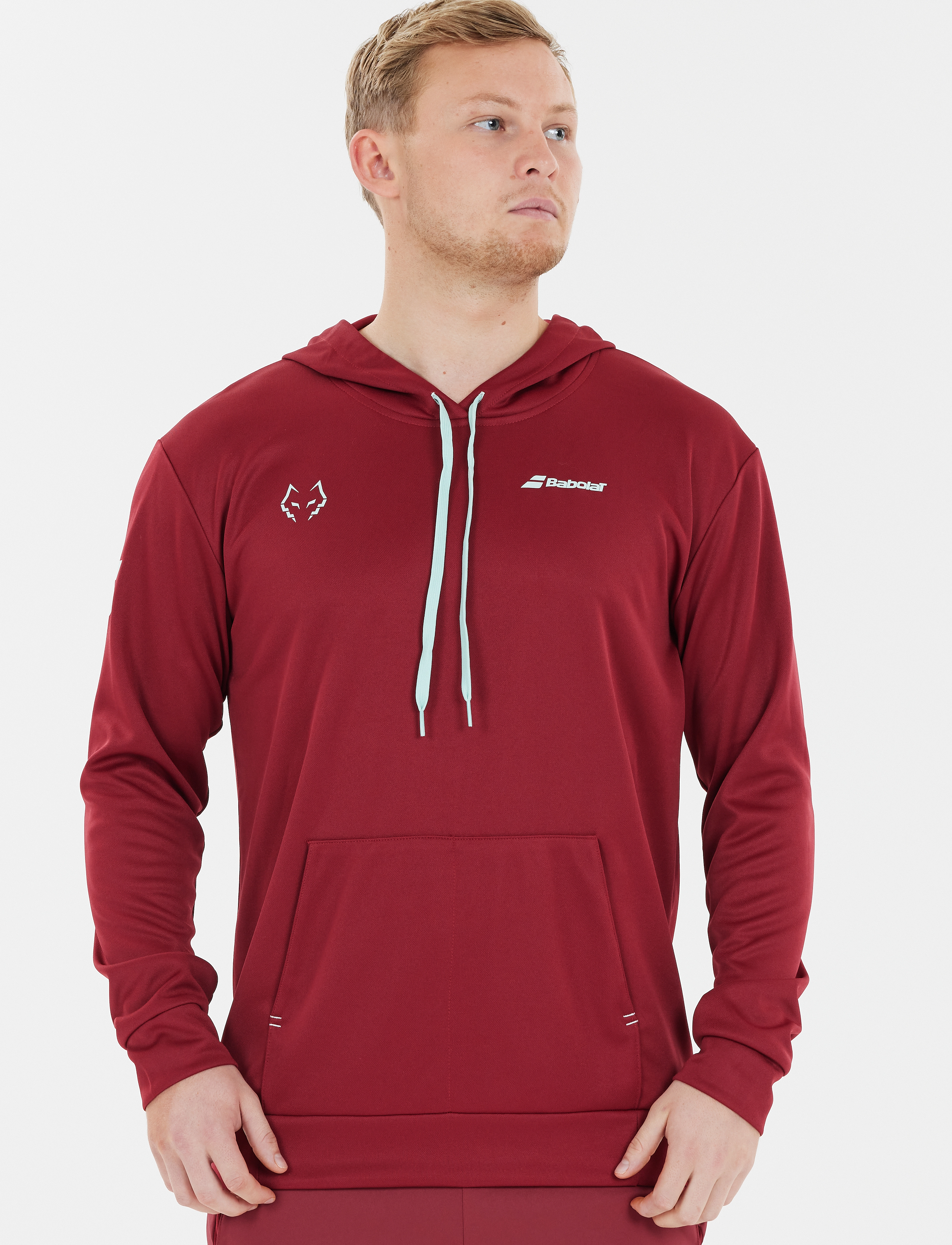 Babolat - HOOD SWEAT LEBRÓN - 5063 red dahlia - 2