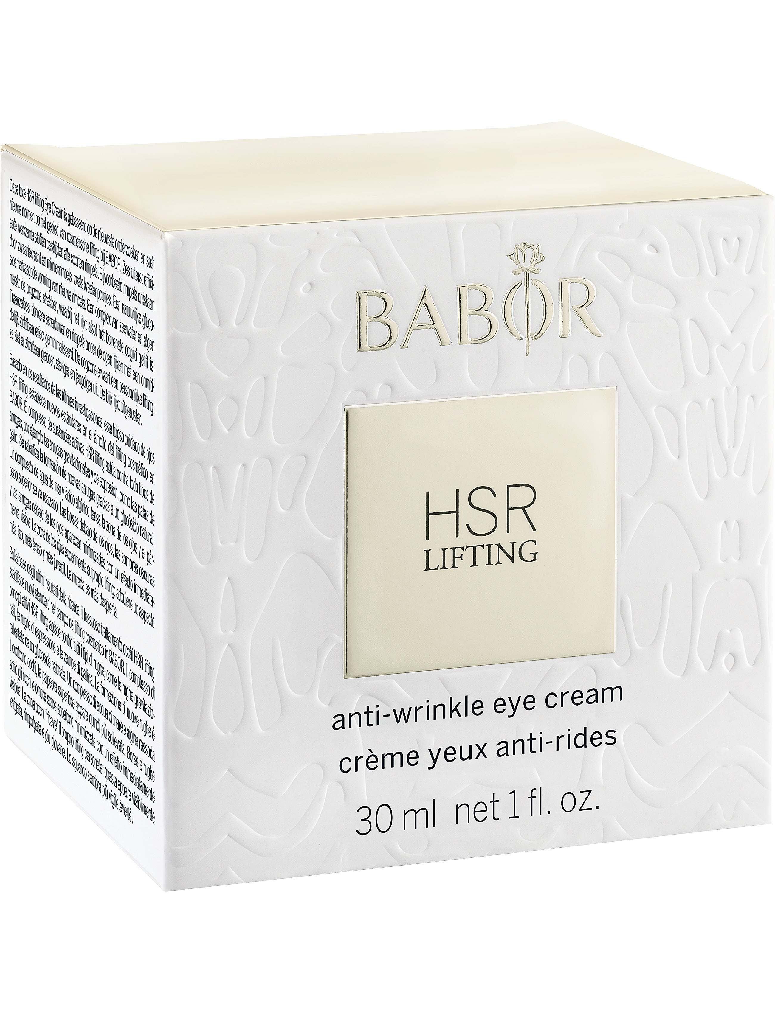 Babor Hsr Lifting Eye Cream, 30 ml, Nude, Ansigt > Øjenpleje, Dame