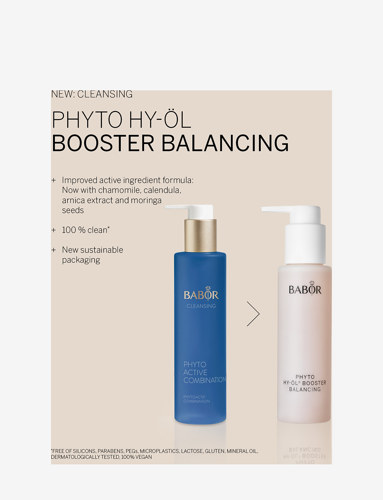 Babor - Phyto HY-ÖL Booster Balancing - rensegels - no colour - 3