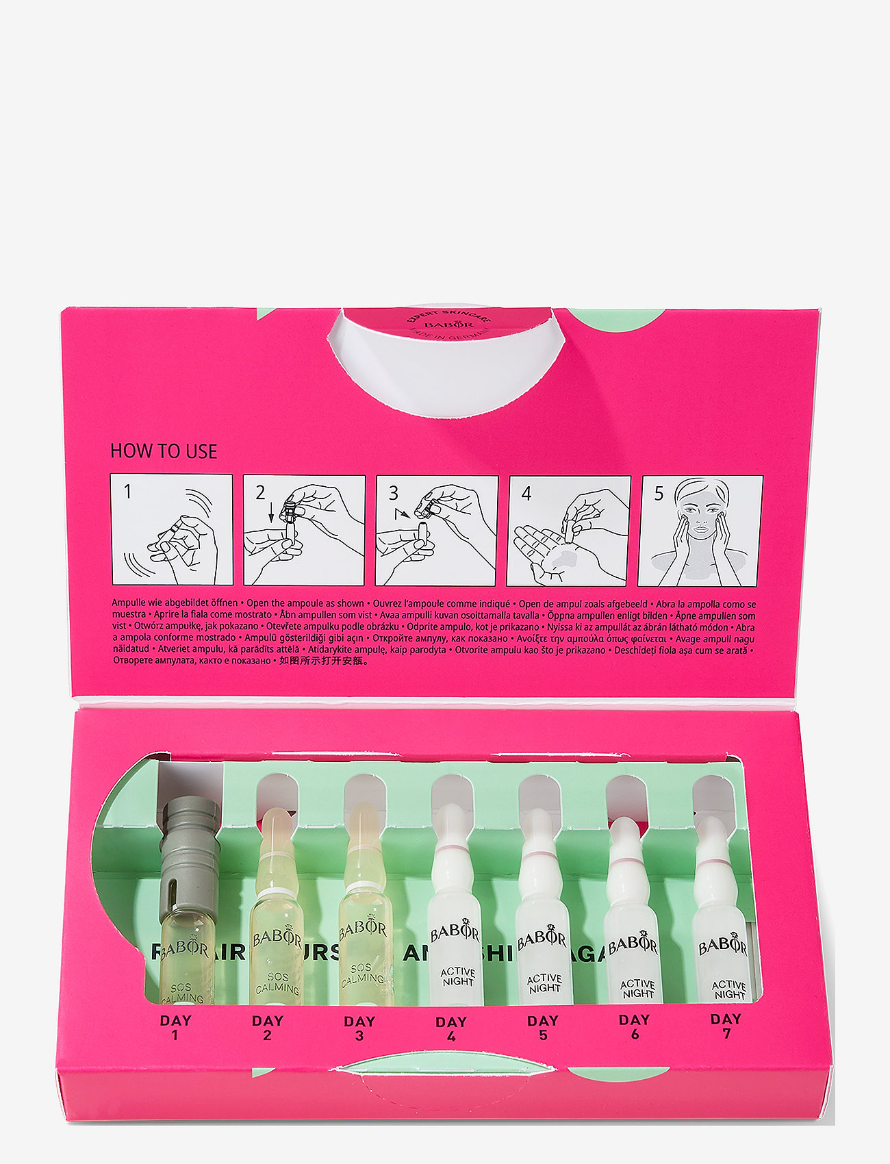 Babor - Limited Edition REPAIR Ampoule Set - serum & oljor  - no colour - 3