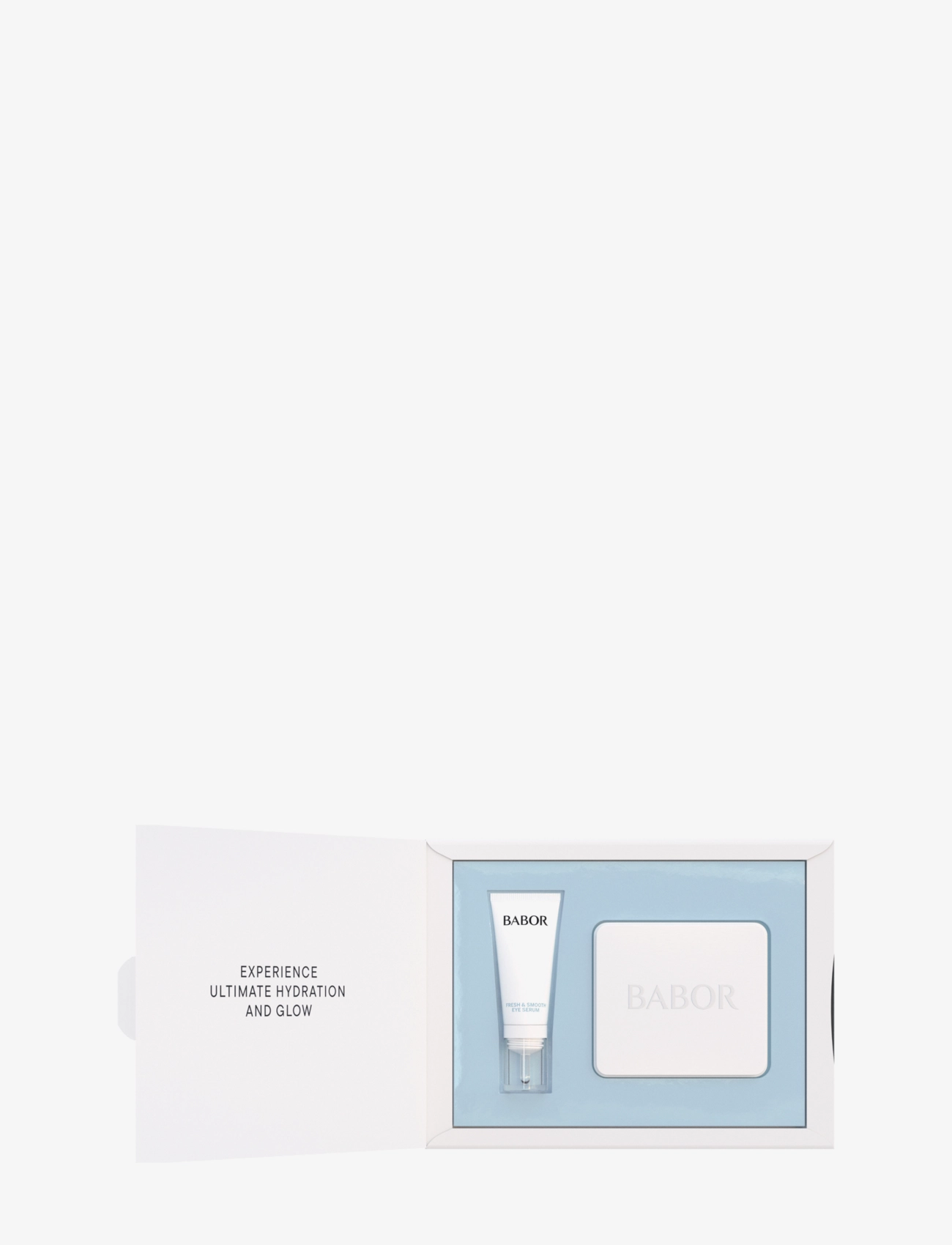 Babor Instant Fresh & Smooth Eye Serum + Patches, Øjenserum, Nude, Str: 30 ml