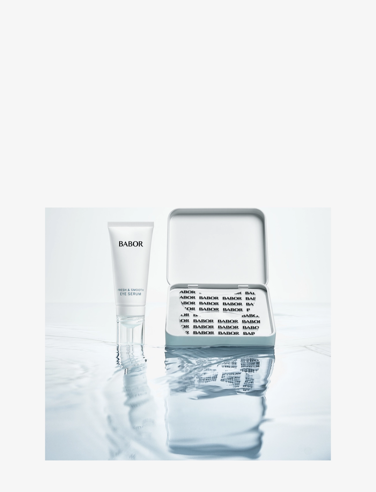 Babor - Instant Fresh & Smooth Eye Serum + Patches - Øyeserum - no colour - 4