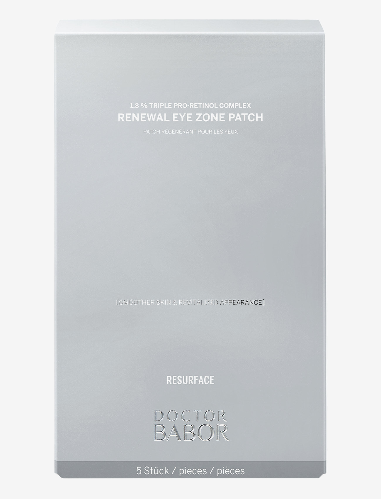Babor - DOCTOR BABOR RENEWAL EYE ZONE PATCH - Øjenmasker - no colour - 2